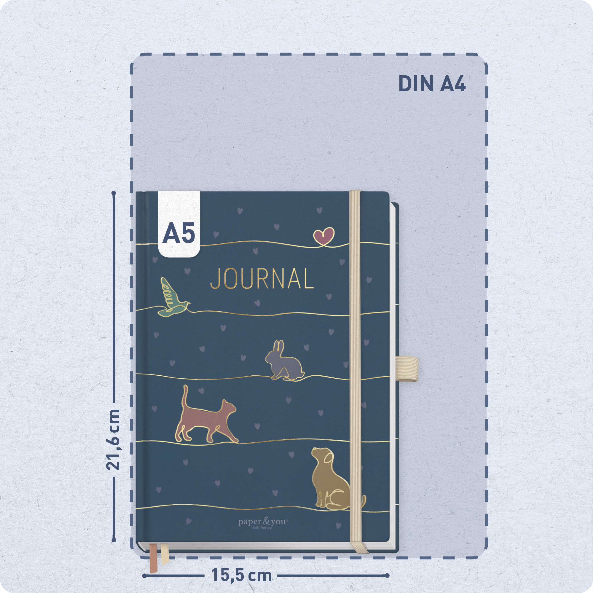 Artikelbild 3 des Artikels “p&y Journal Premium dotted A5 [Pet Life] “