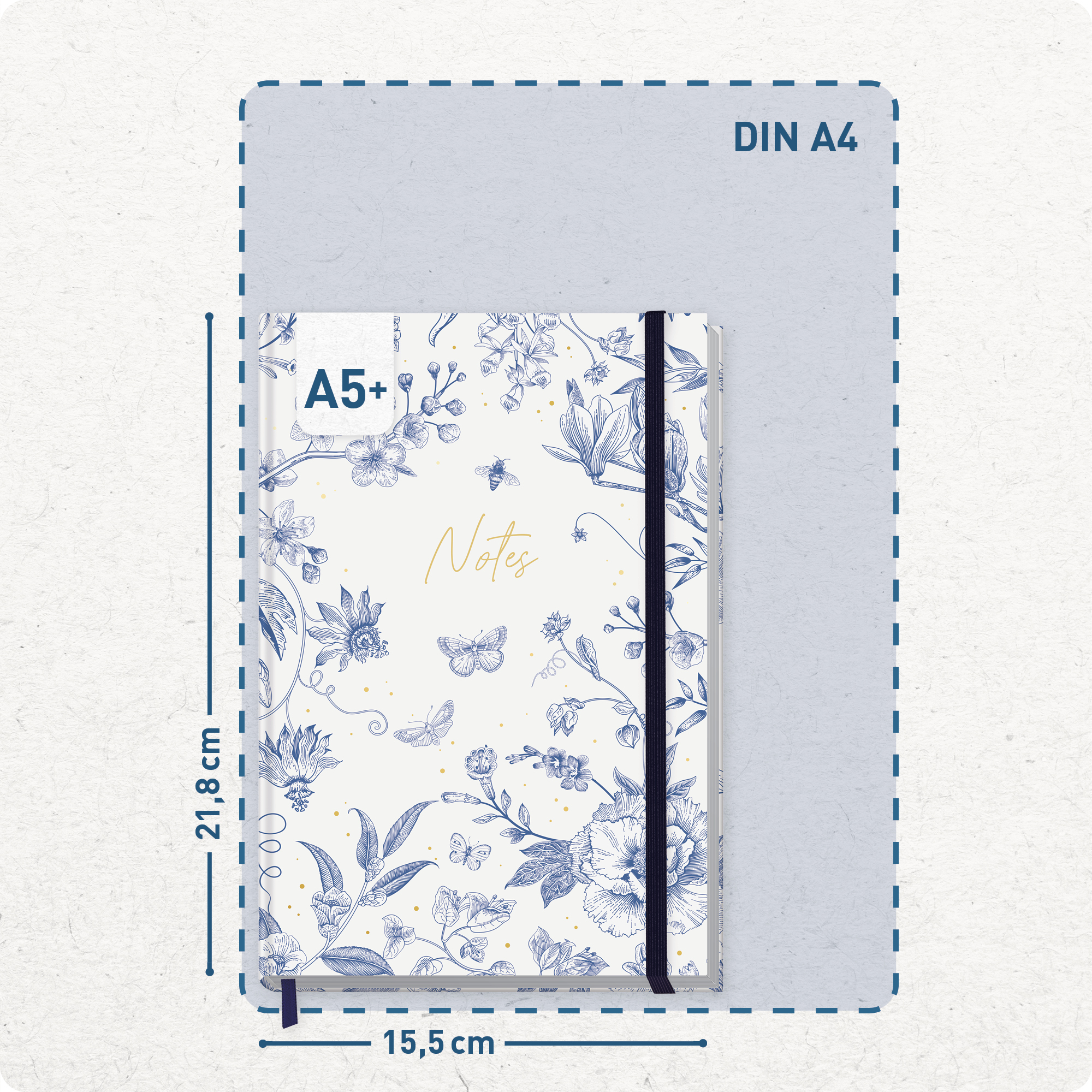 Artikelbild 3 des Artikels “paper&you Notizbuch A5+ liniert [Fine Style] “