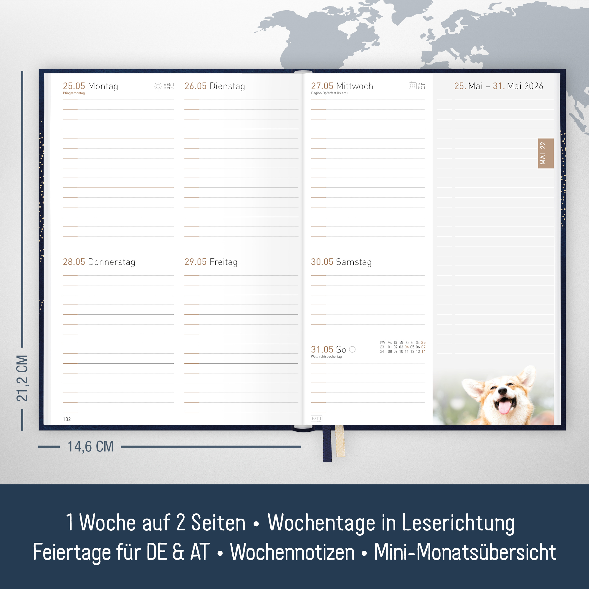 Artikelbild 3 des Artikels “Chäff-Timer Classic A5 2026 [World Wide] “