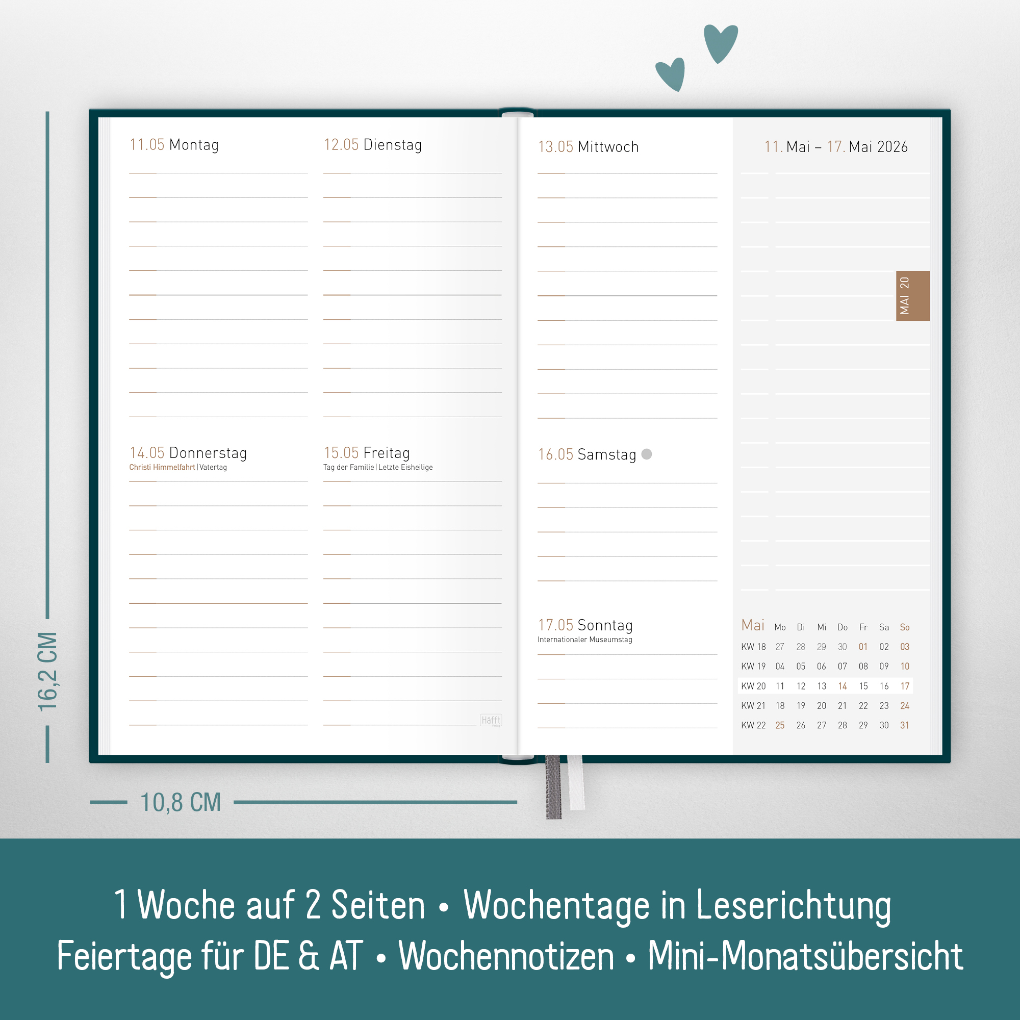 Artikelbild 3 des Artikels “Chäff-Timer Mini A6 2026 [Little Flower] “