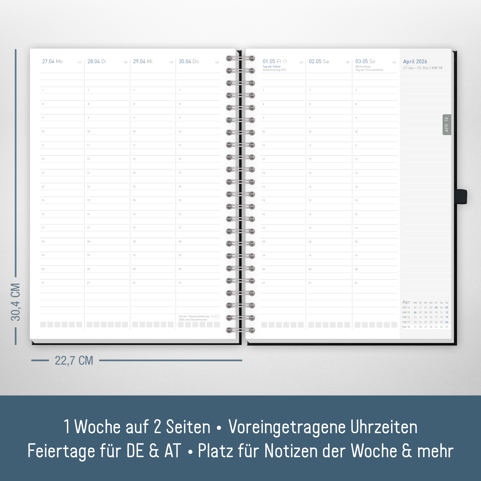 Artikelbild 3 des Artikels “Business-Timer Maxi A4 2026  [Schwarz] “