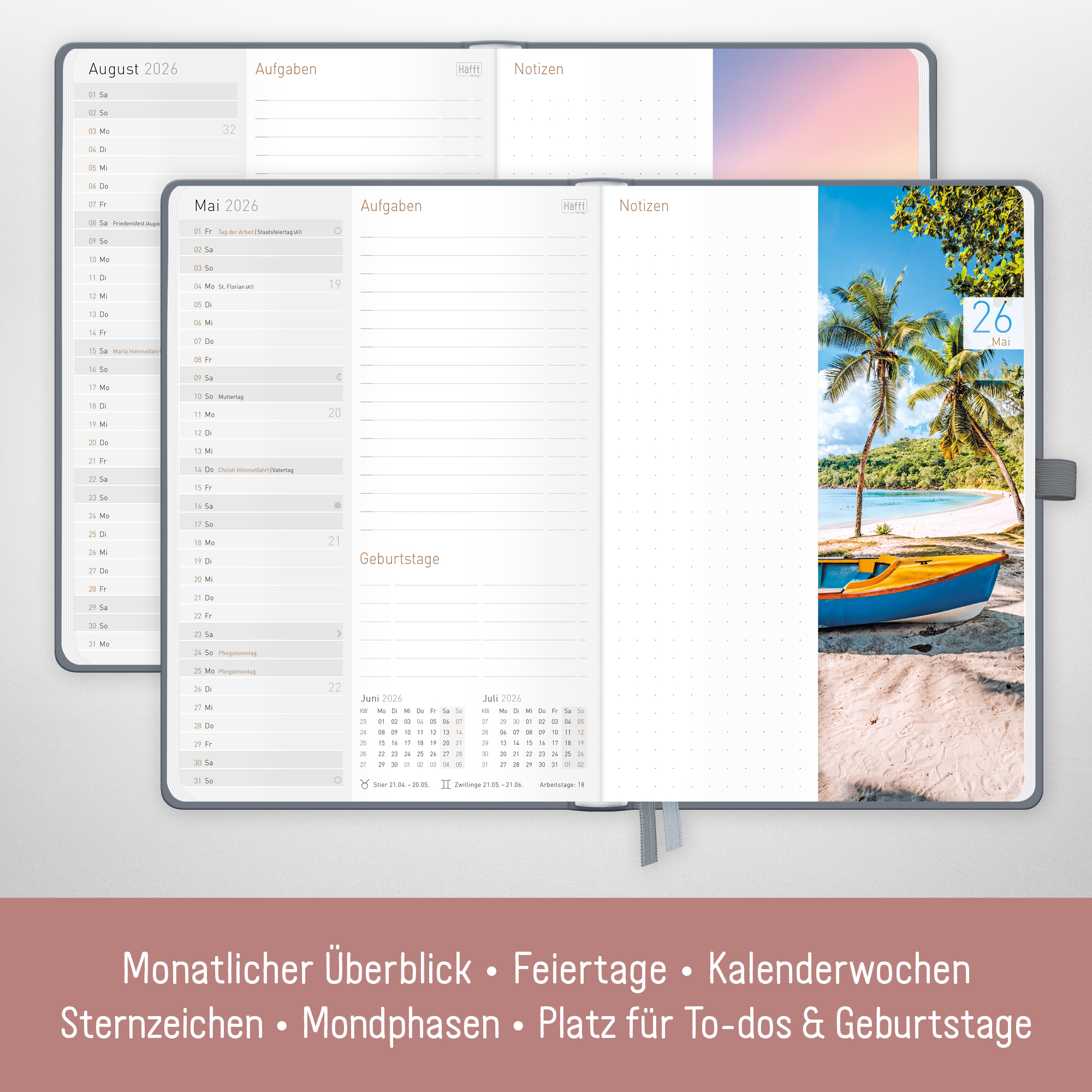 Artikelbild 4 des Artikels “Chäff-Timer Premium A5 2026 [Poppy] “