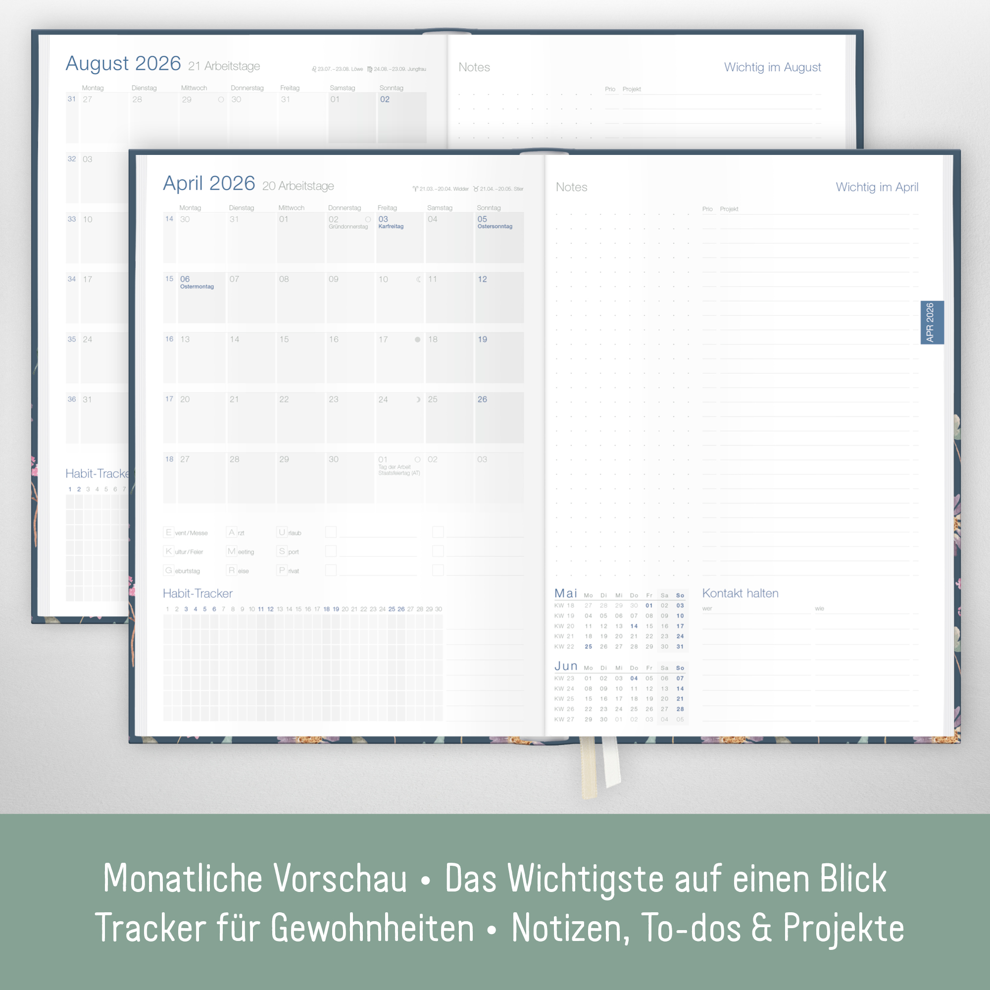 Artikelbild 4 des Artikels “Häfft® Business-Timer 2026 A5 