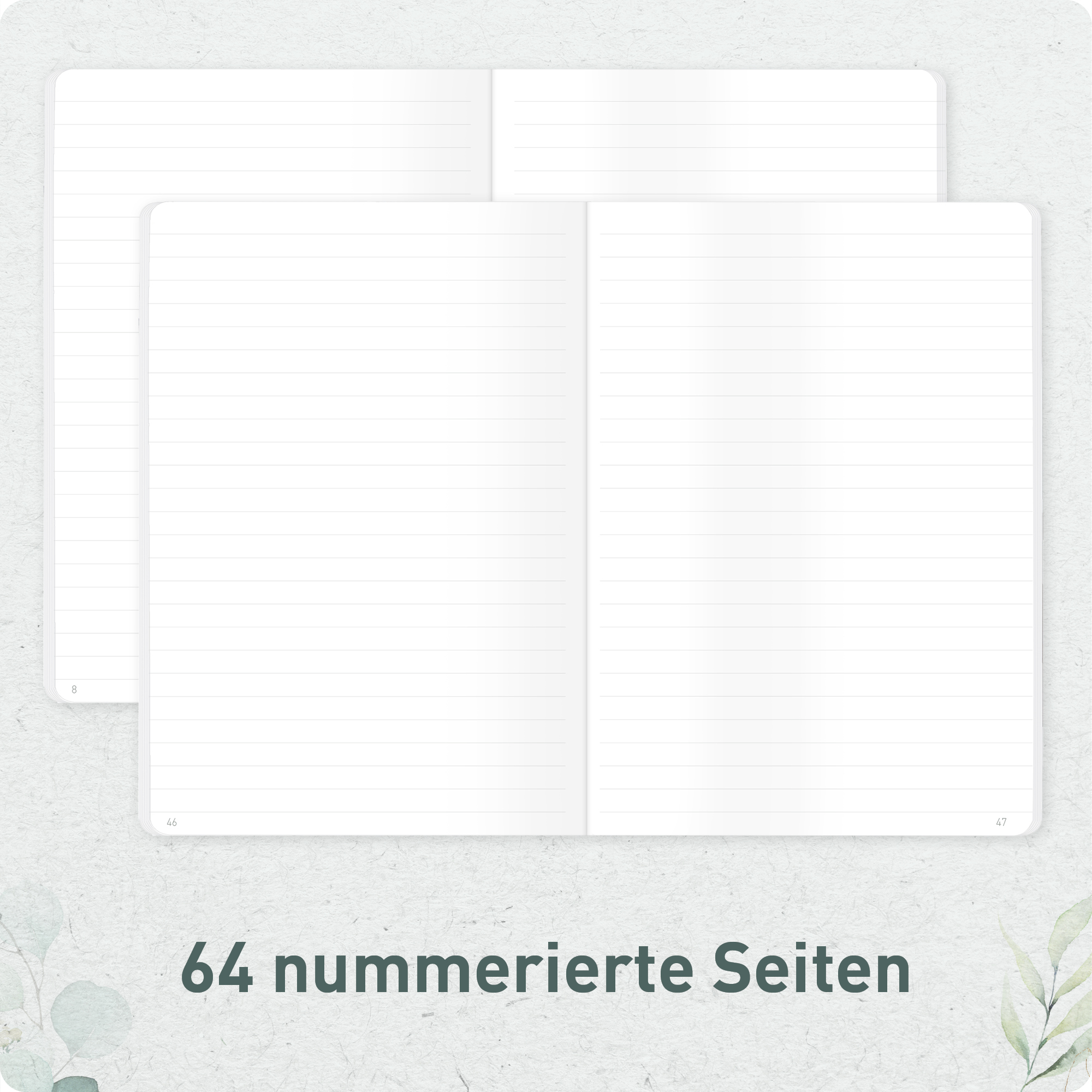 Artikelbild 4 des Artikels “paper&you Notizheft Classic liniert A5 [Blattgold] “
