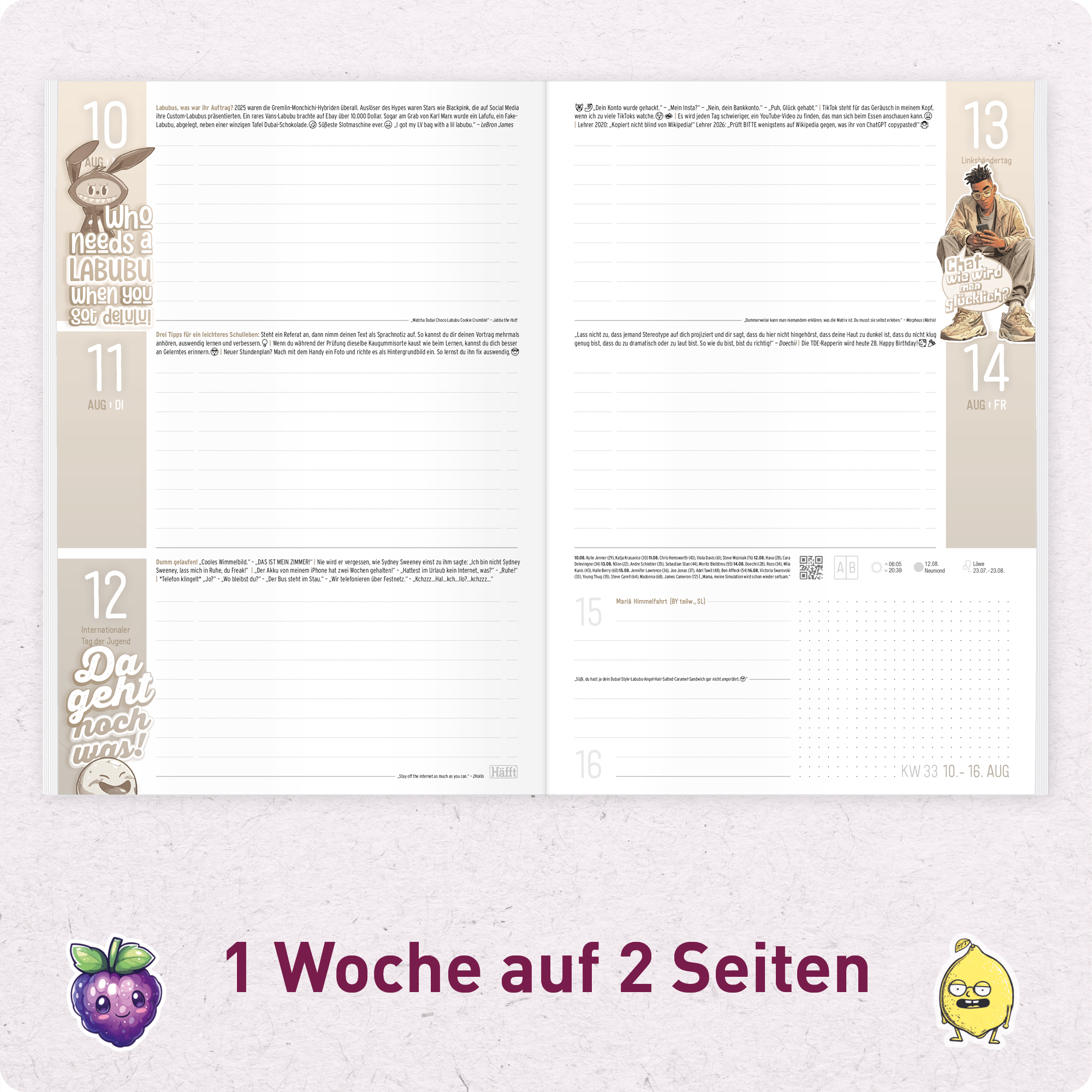 Artikelbild 4 des Artikels “Häfft Planer A5 2026/2027 A5 [Duck off] “