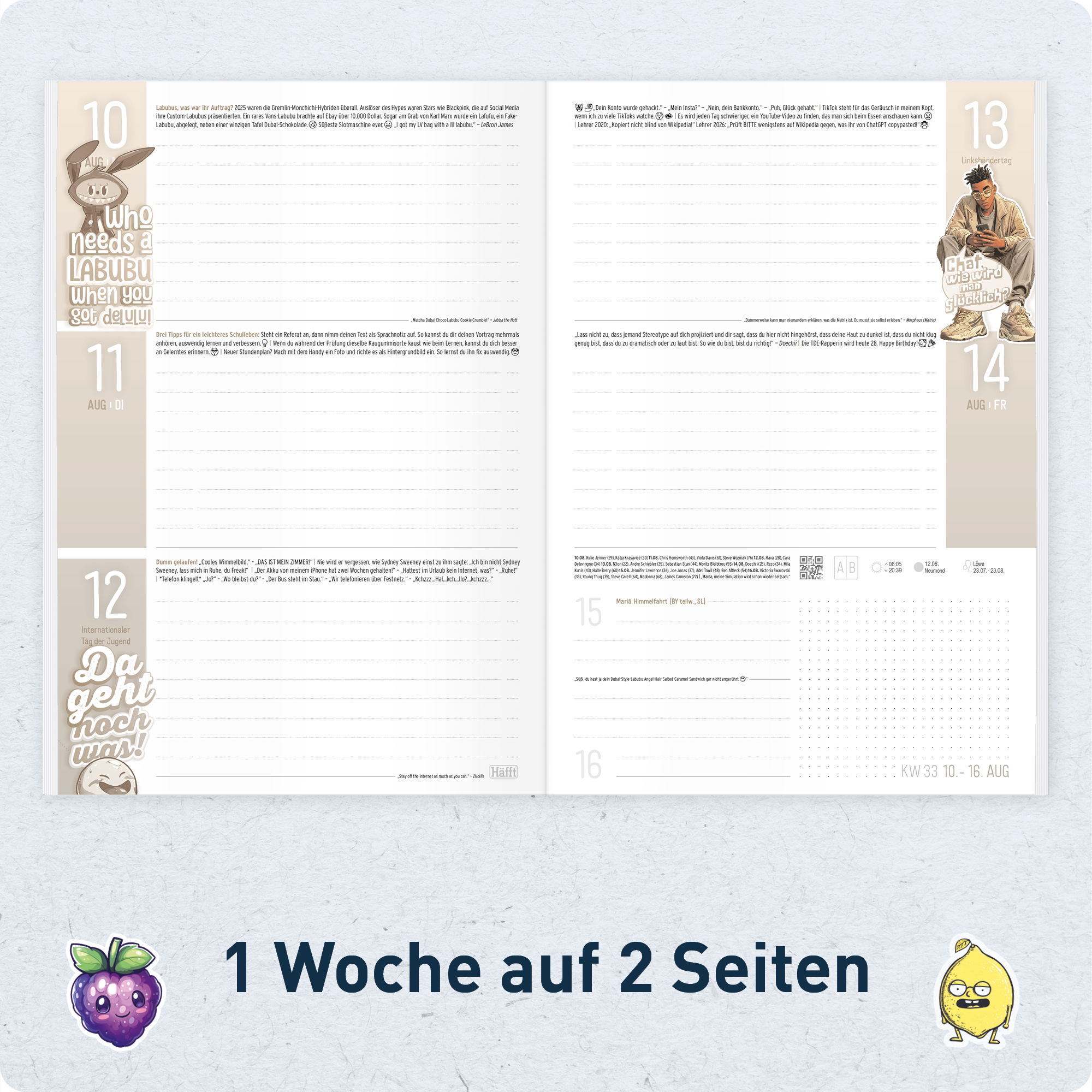 Artikelbild 4 des Artikels “Häfft Planer A5 2026/2027 [six seven] “