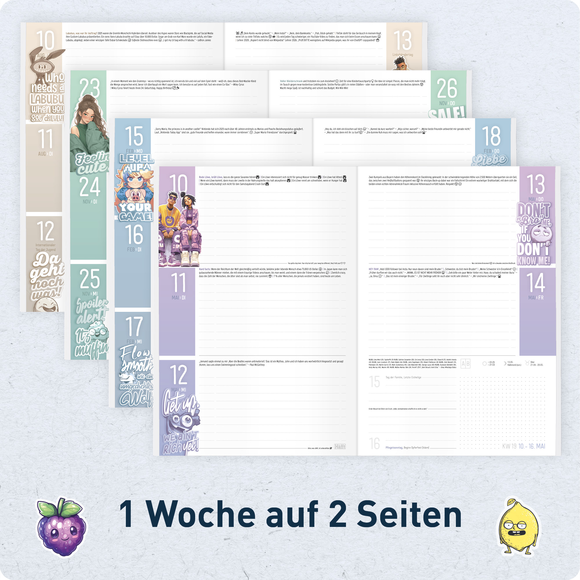 Artikelbild 4 des Artikels “Häfft Planer A5 2026/2027 [six seven] “
