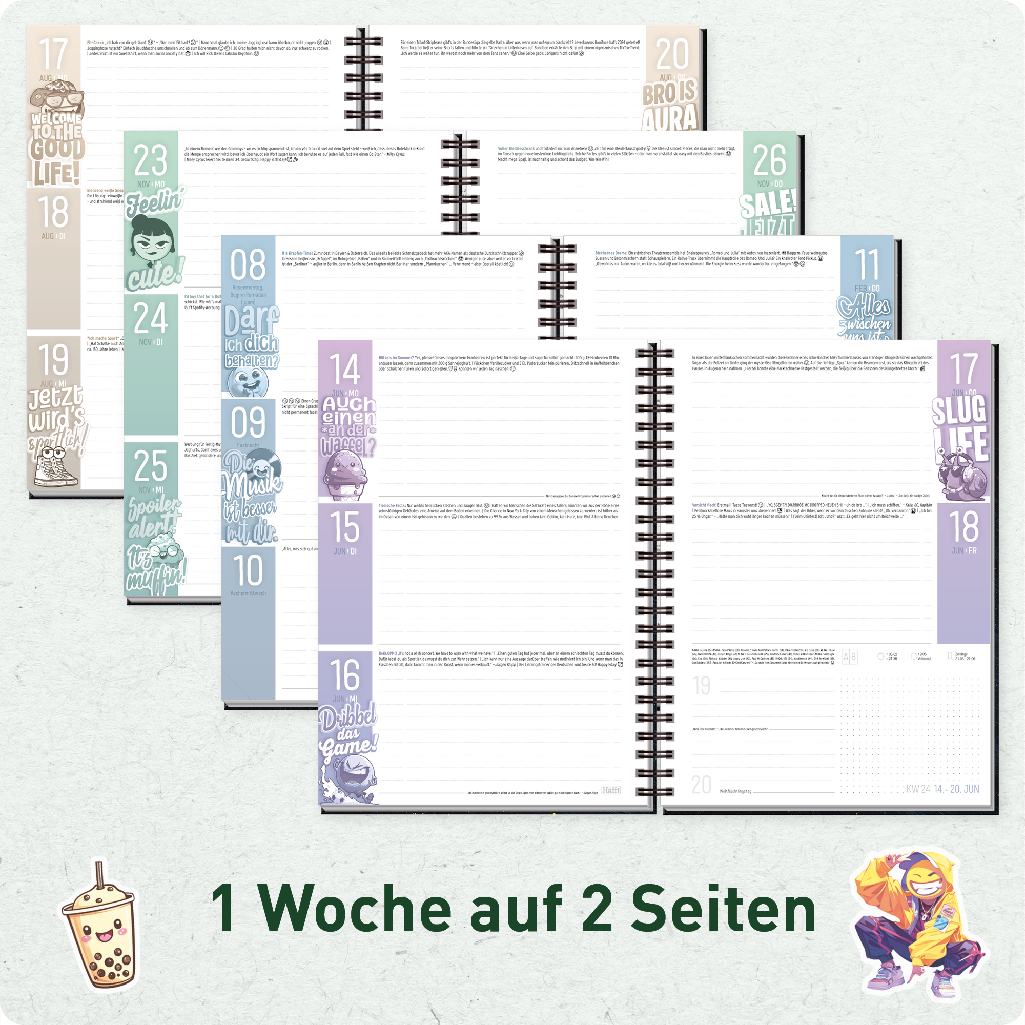 Artikelbild 4 des Artikels “Häfft Planer Premium A5 2026/2027 [Let’s goal!] “