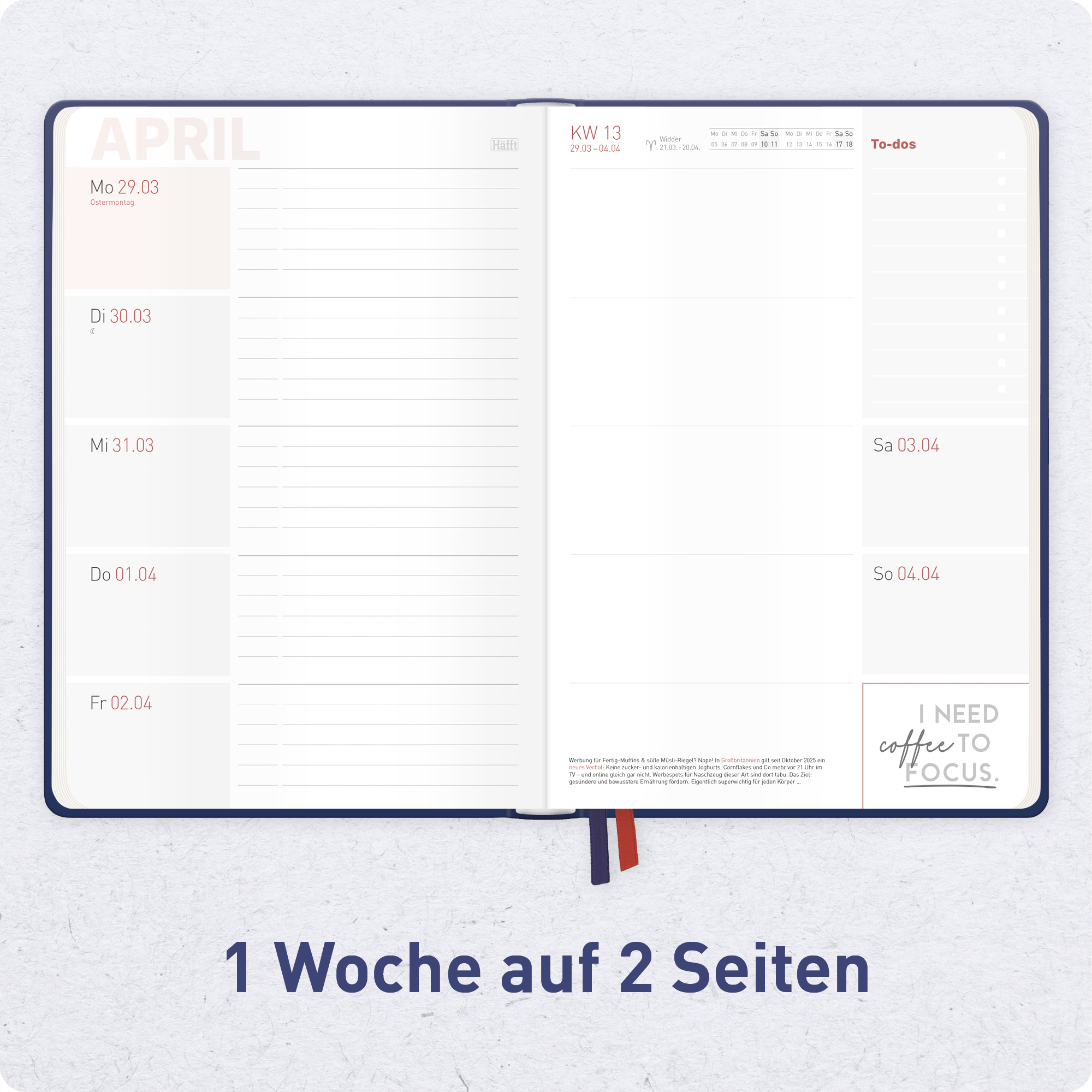 Artikelbild 4 des Artikels “Häfft-Timer Campus A5 2026/2027 [Study Life] “