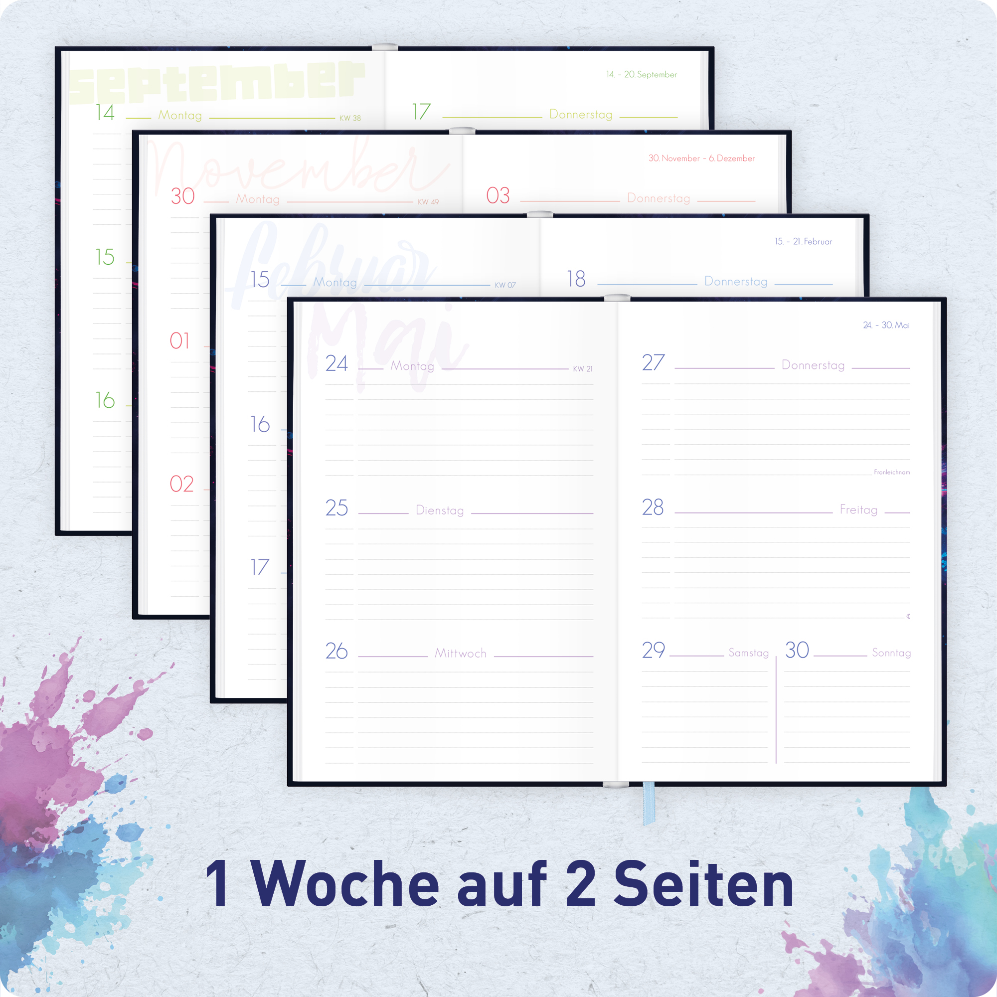Artikelbild 4 des Artikels “Schulstuff Schüler:innen-Timer A5 2026/2027 [Game on] “