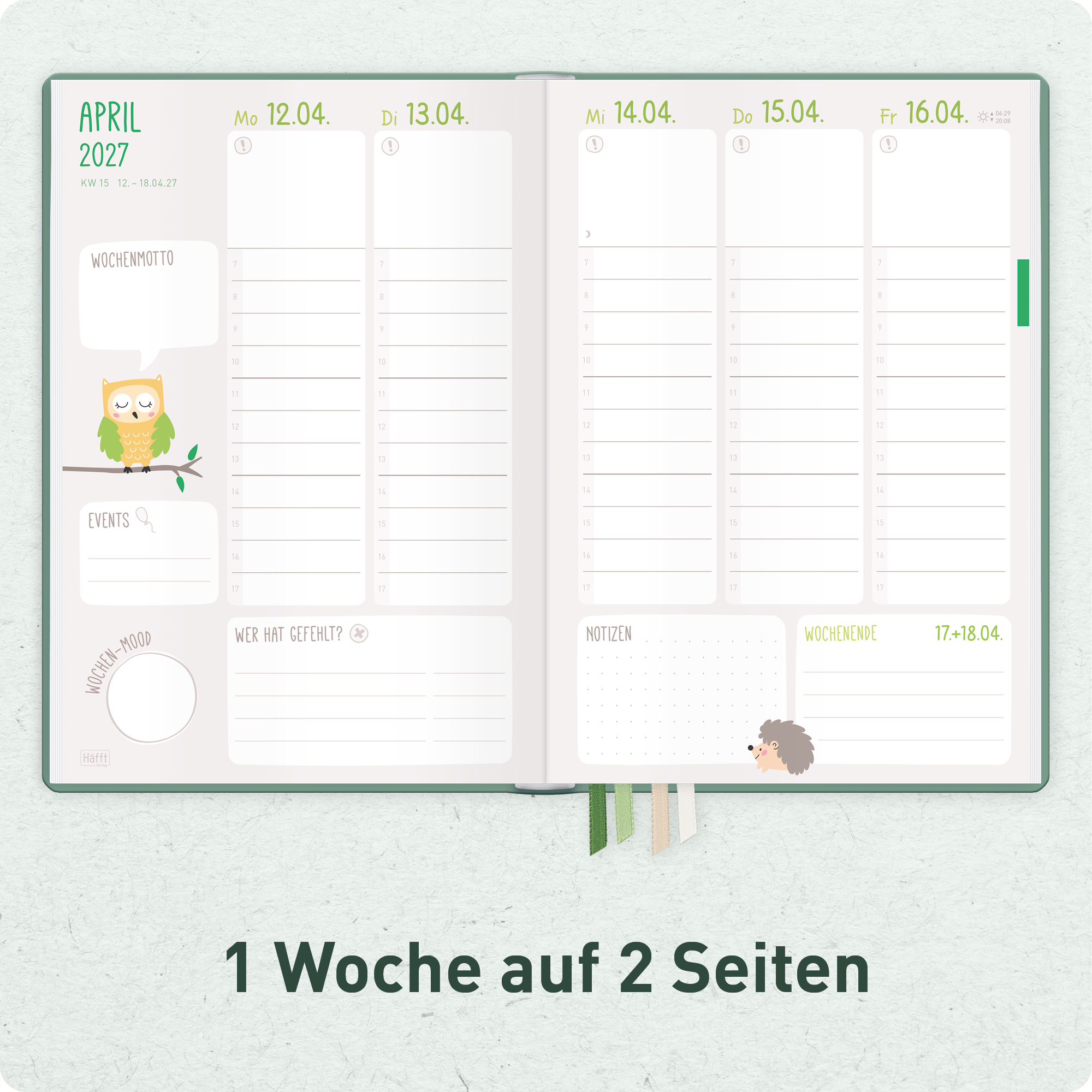 Artikelbild 4 des Artikels “Erzieher-Planer A5+ 26/27  [Green Times] “