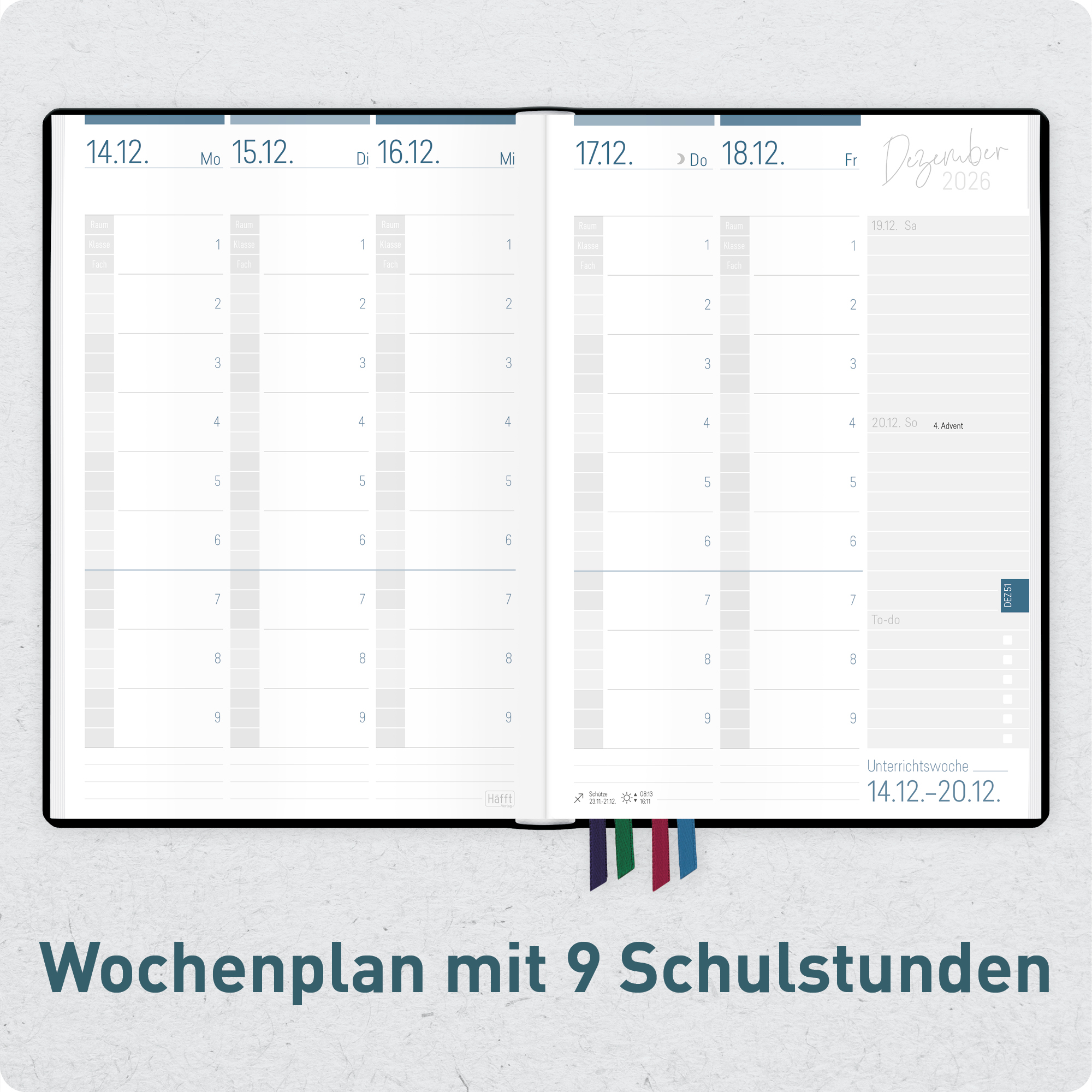 Artikelbild 4 des Artikels “Lehrer-Planer A5+ 26/27 [Black Edition] “