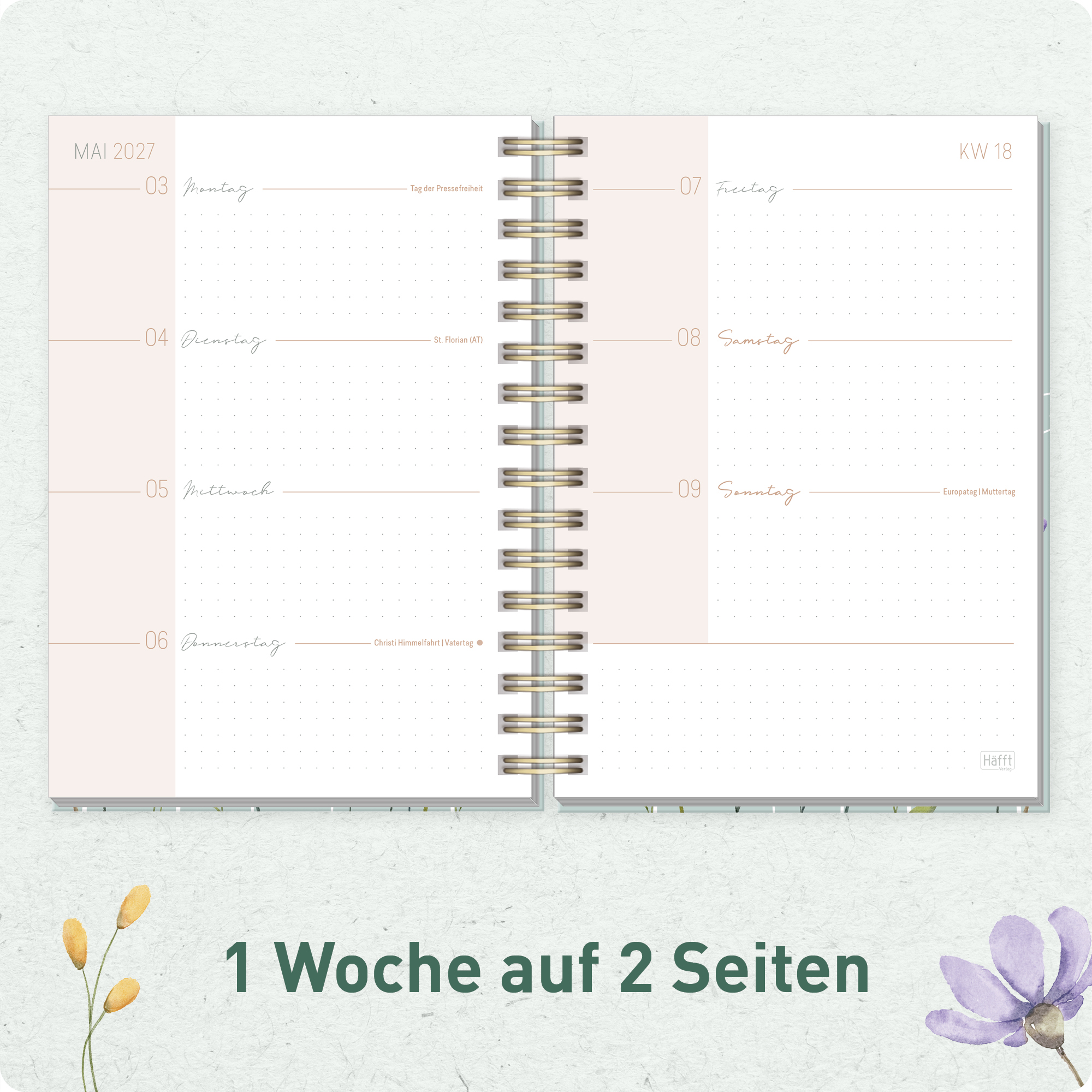 Artikelbild 4 des Artikels “Lieblings-Timer A5 2026/2027 [Spring Flowers] “