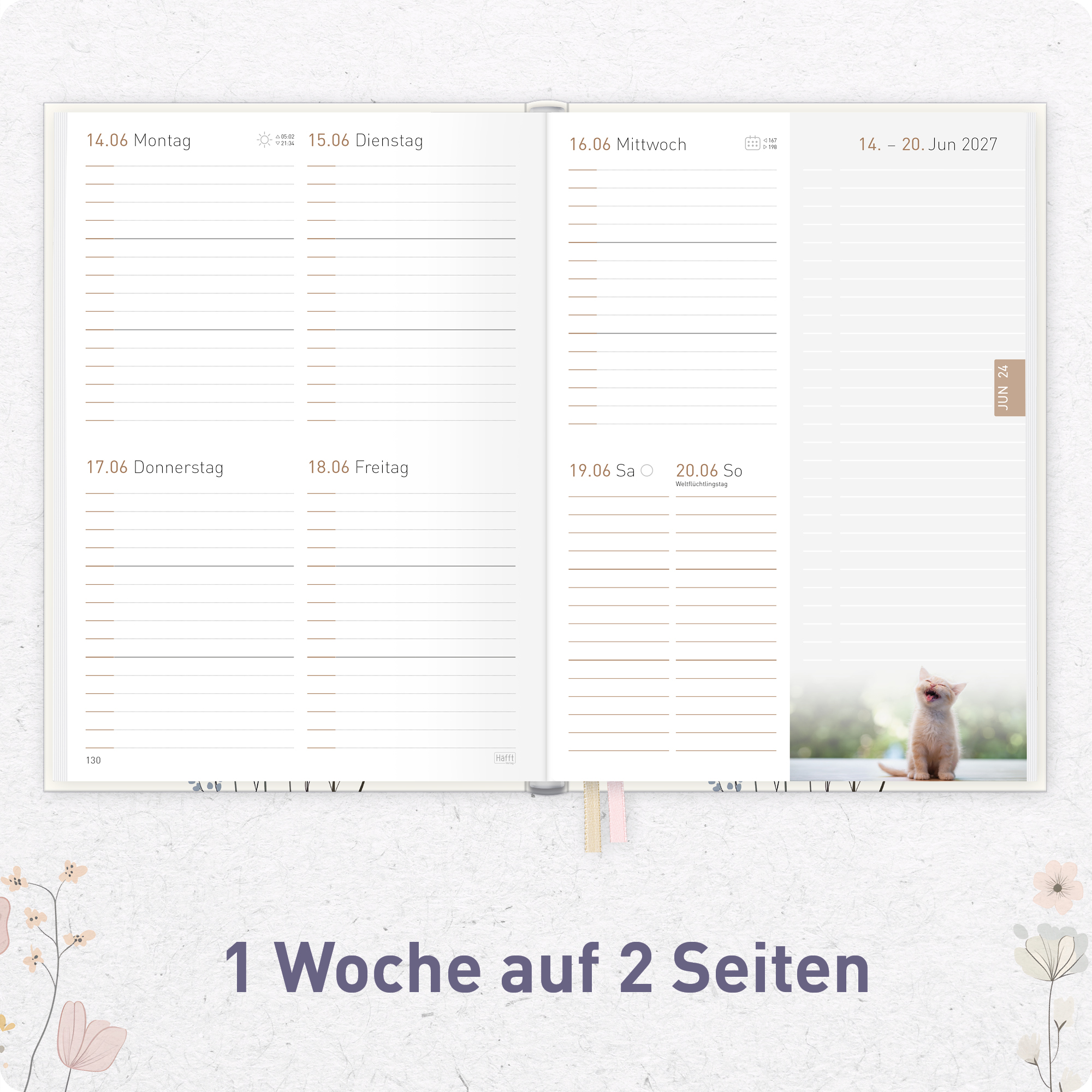 Artikelbild 4 des Artikels “Chäff-Timer A5 2026/2027 [Flower Joy] “