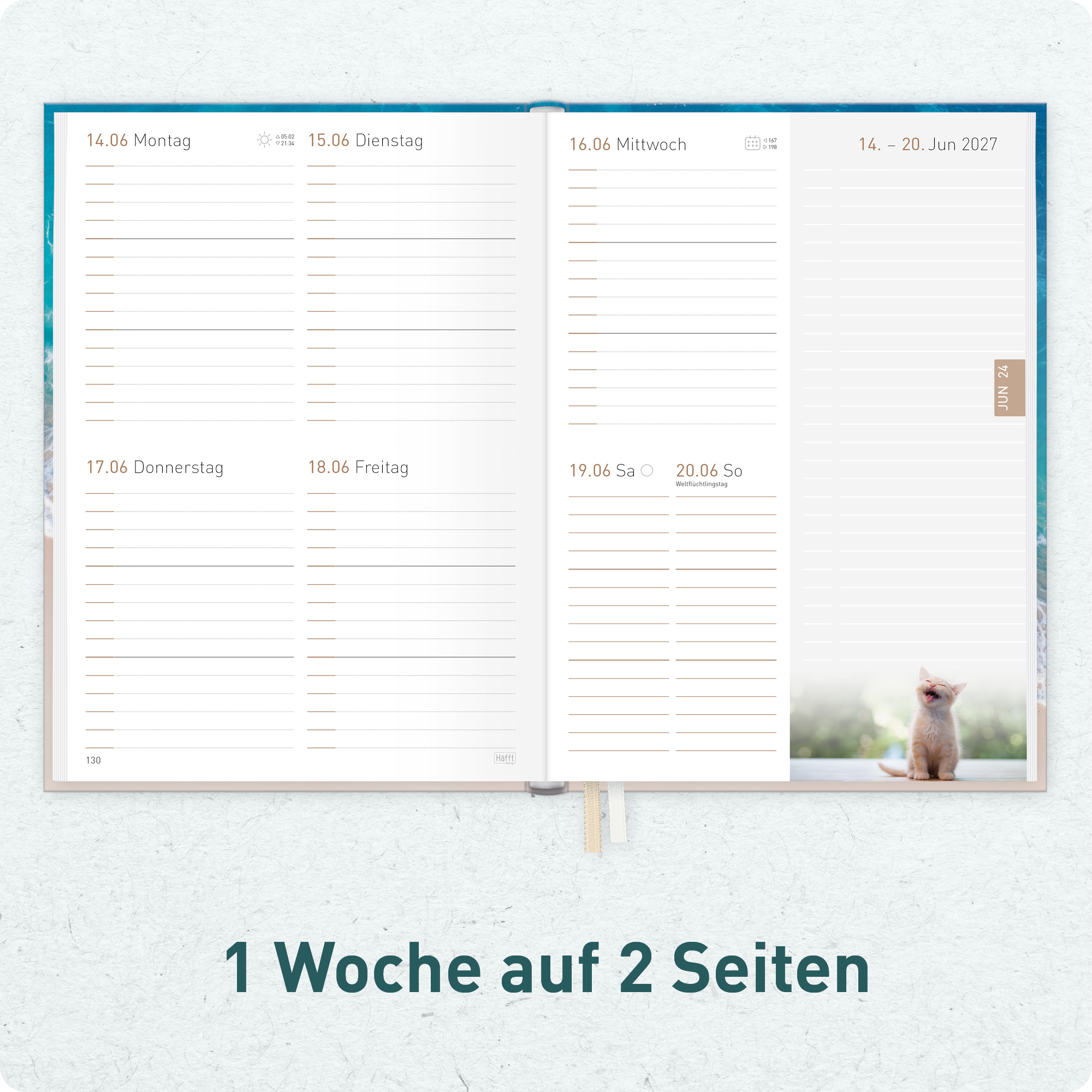 Artikelbild 4 des Artikels “Chäff-Timer A5 2026/2027 [Summer Beach] “