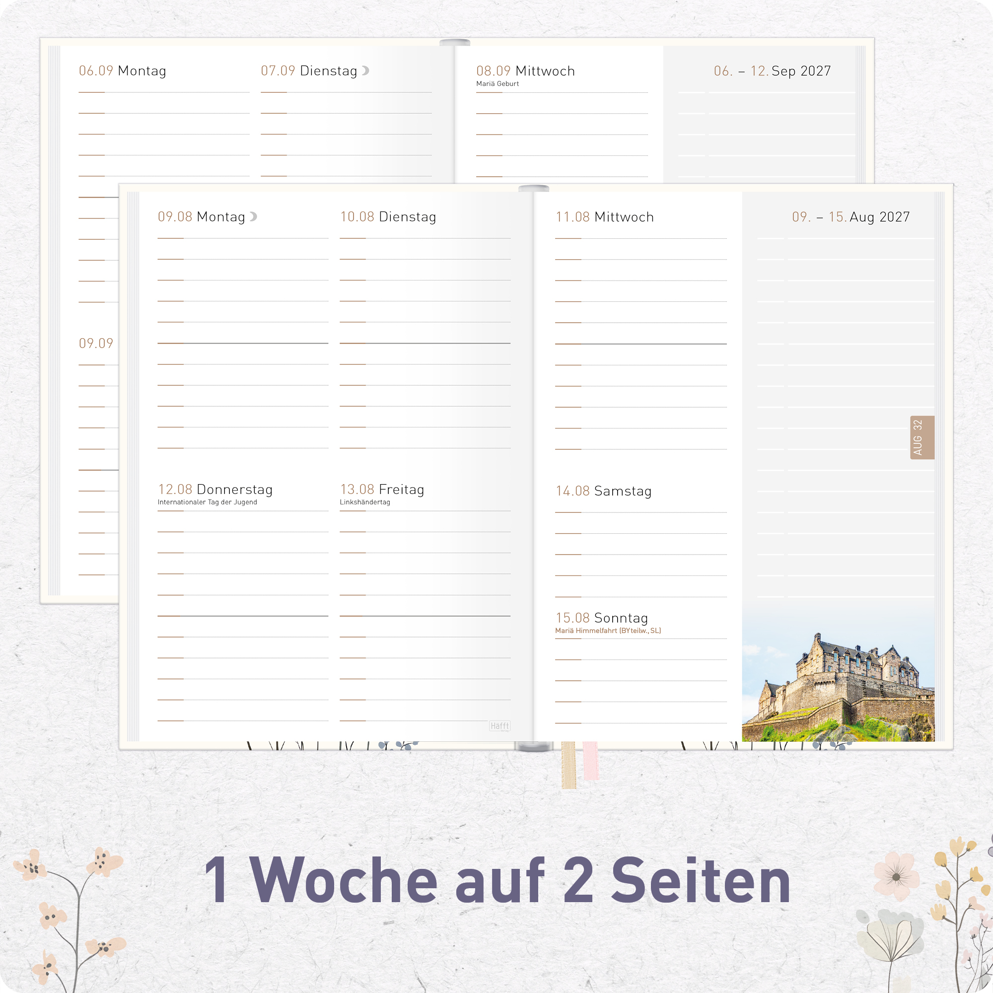 Artikelbild 4 des Artikels “Chäff-Timer Mini A6+ 2026/2027 [Flower Joy] “