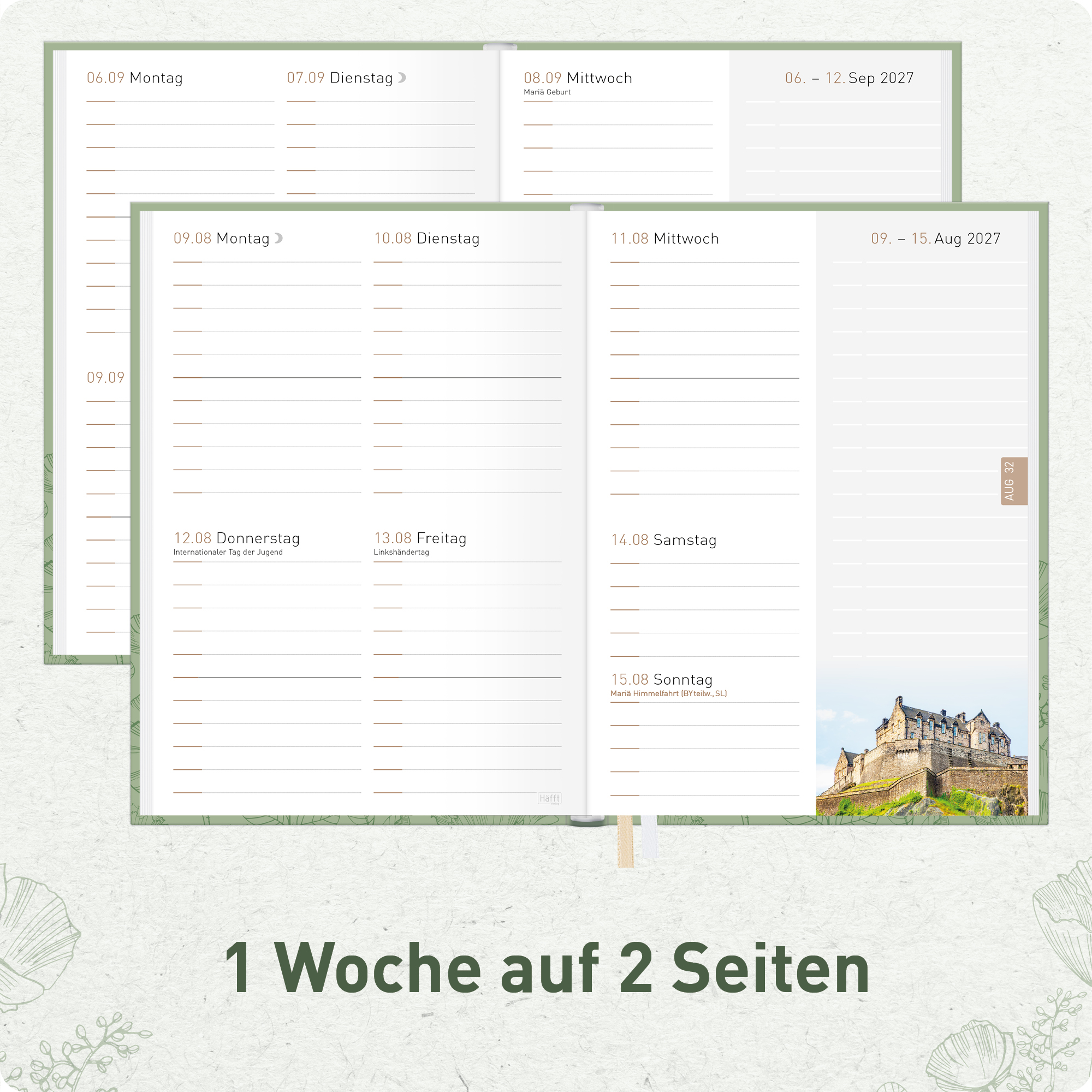 Artikelbild 4 des Artikels “Chäff-Timer Mini A6+ 2026/2027 [Green Poppy] “