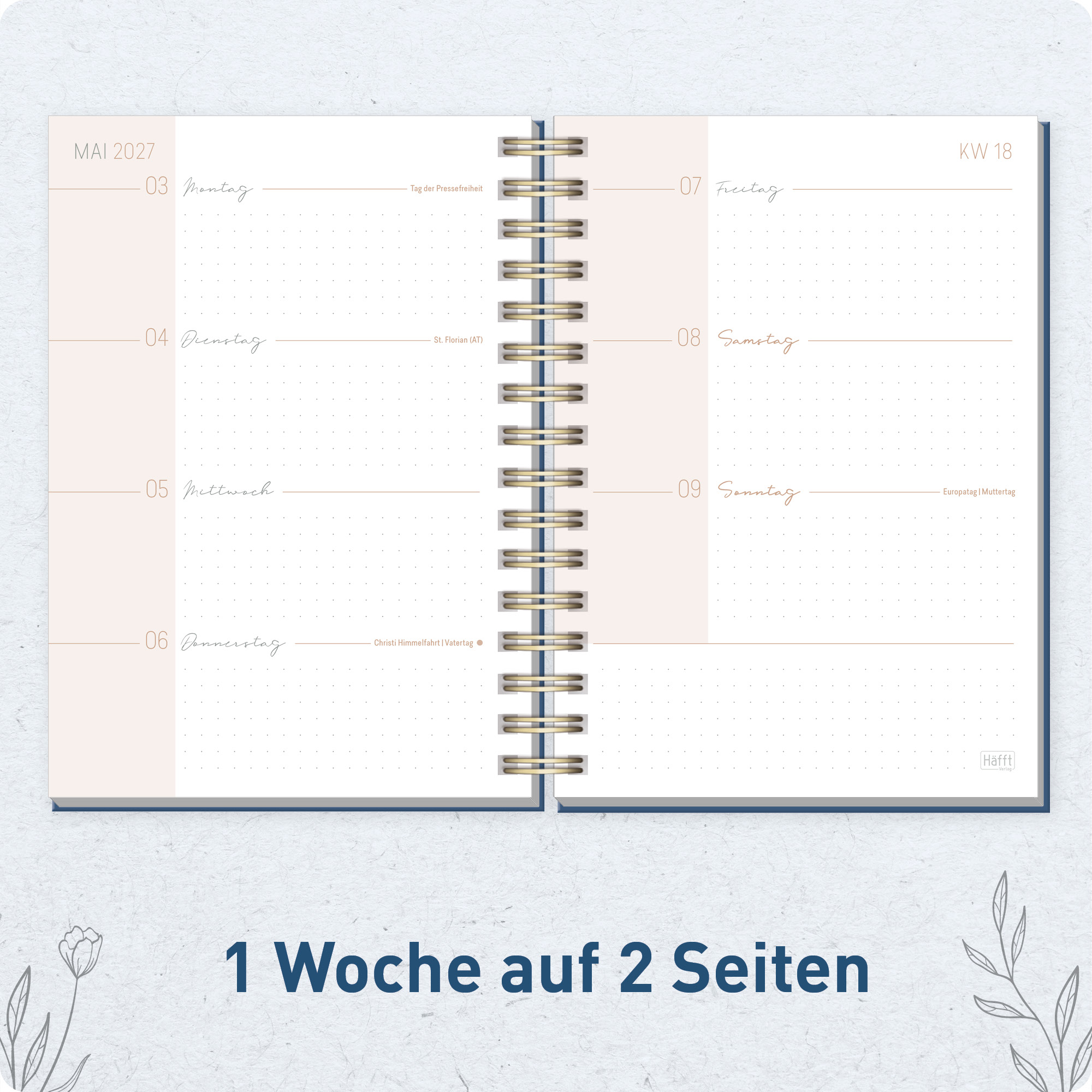 Artikelbild 4 des Artikels “Lieblings-Timer A5 2027 [Night Flower] “