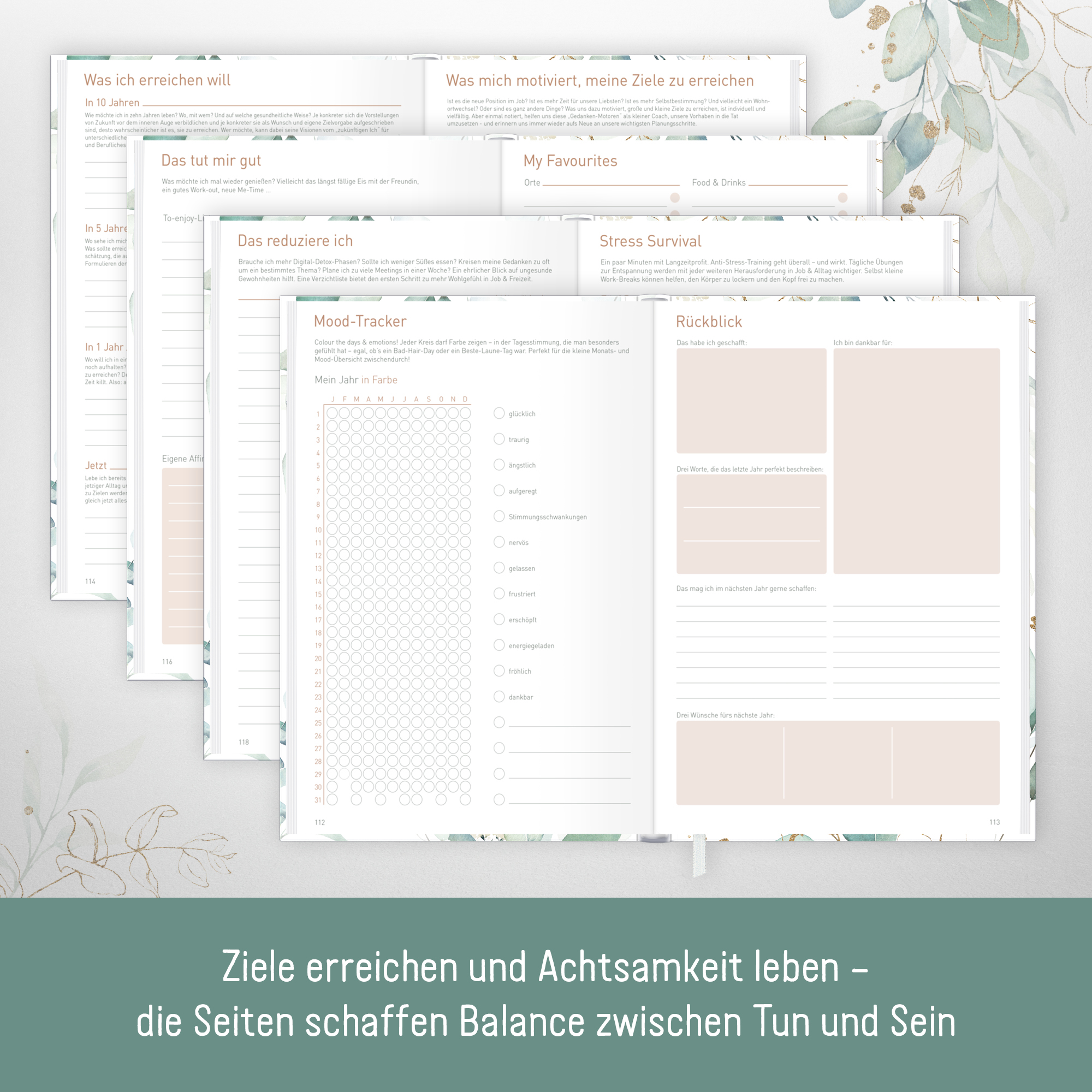 Artikelbild 4 des Artikels “Work & Life Wochenplaner A5 [Blattgold] “