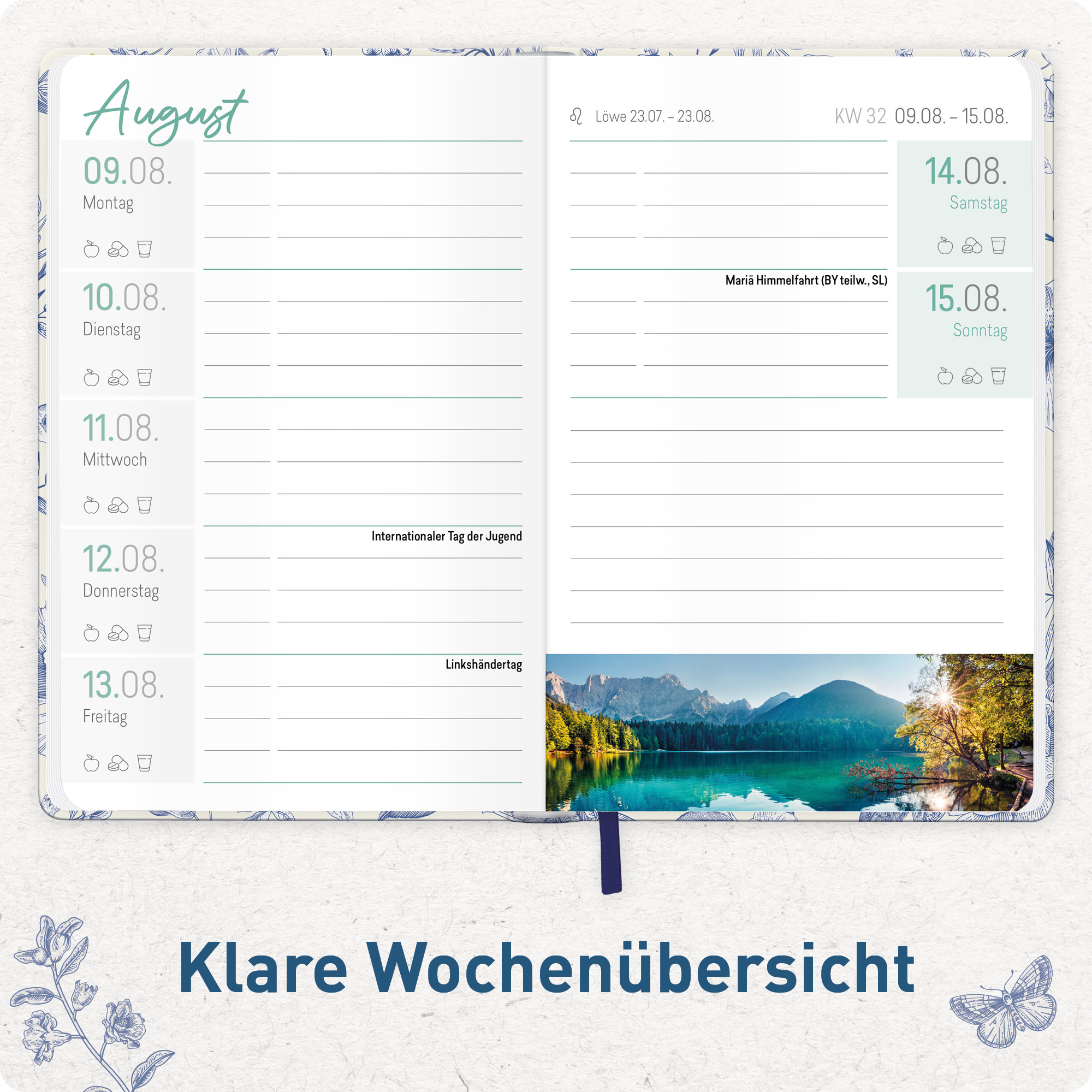 Artikelbild 4 des Artikels “Großdruck-Kalender A5 2027 [Fine Style] “