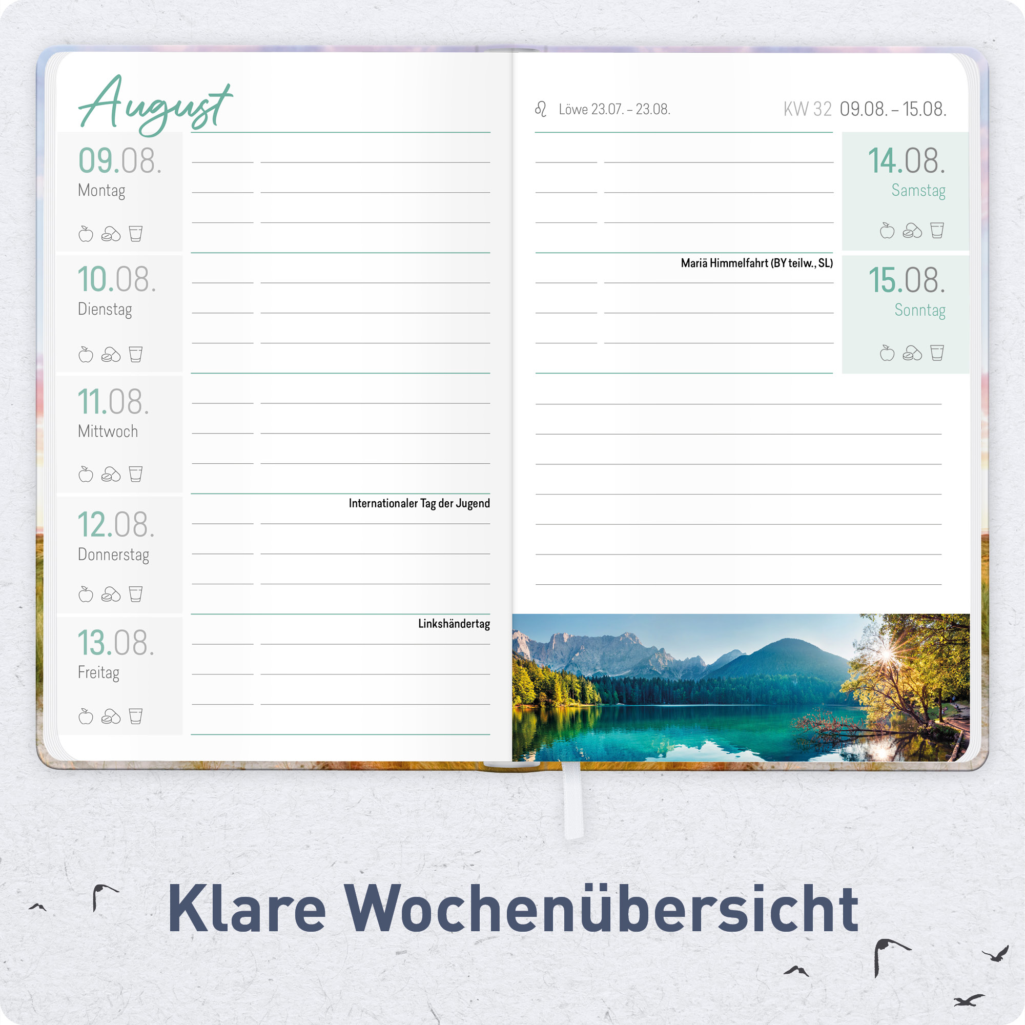 Artikelbild 4 des Artikels “Großdruck-Kalender A5 2027 [Leuchtturm] “