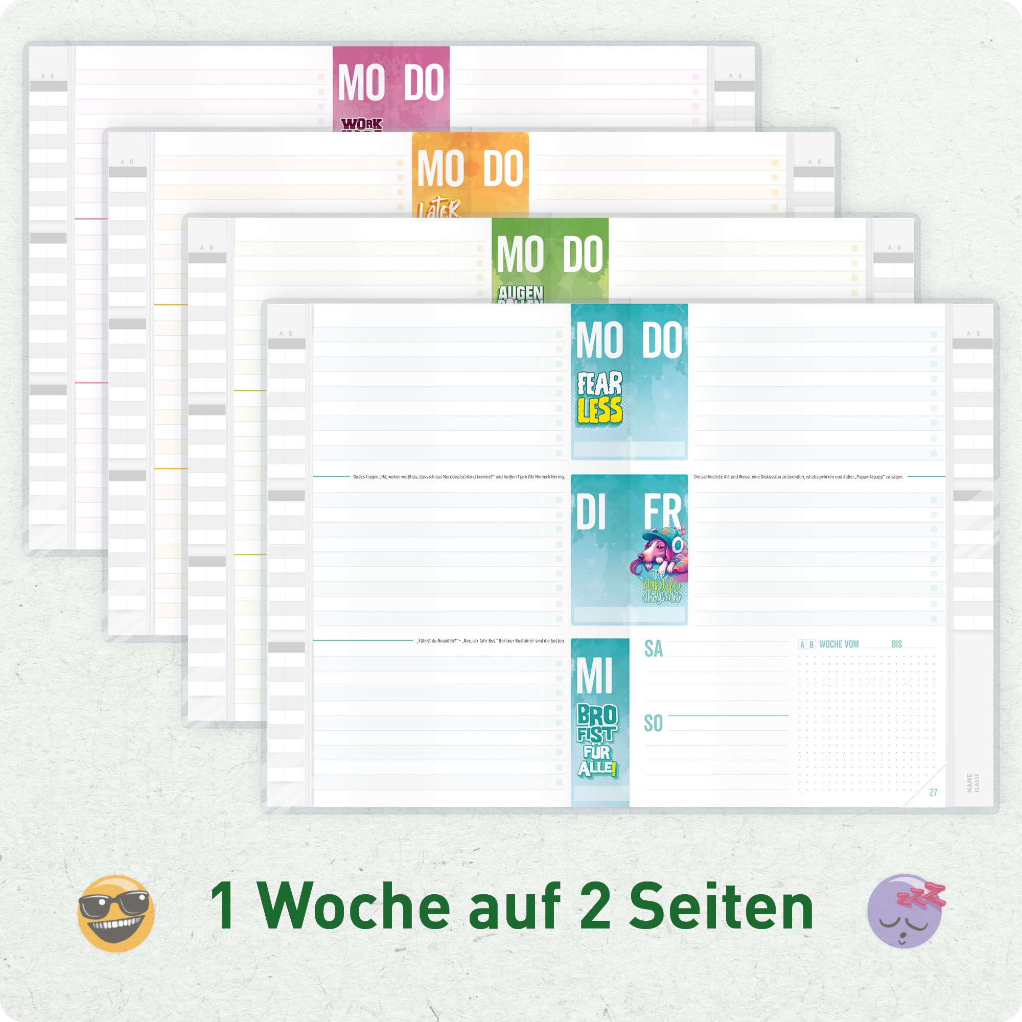 Artikelbild 4 des Artikels “Häfft Smart - Das Aufgabenheft mit Umschlag [Go for it!] “