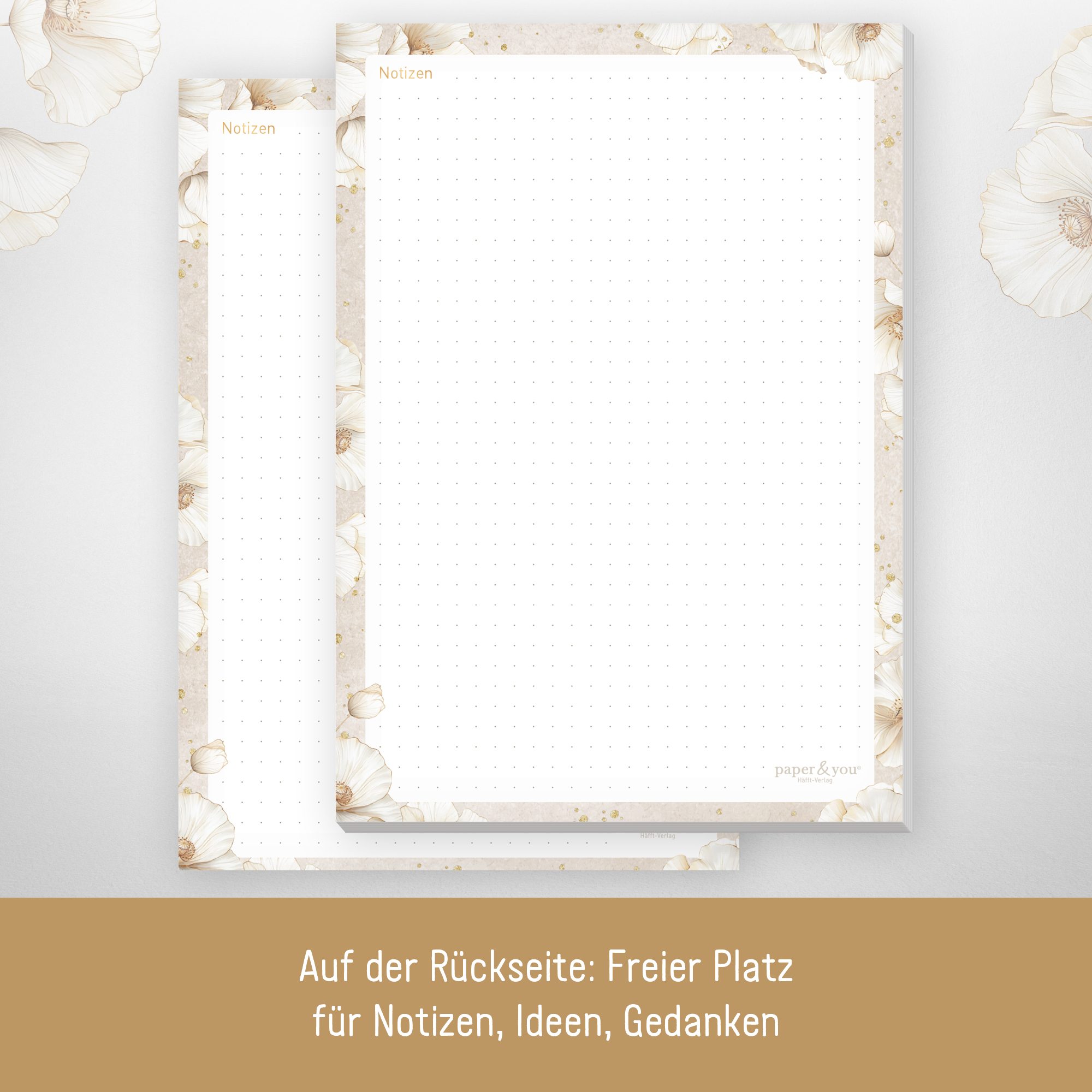 Artikelbild 4 des Artikels “To-do Listen Block A5 [Golden Blossoms] “