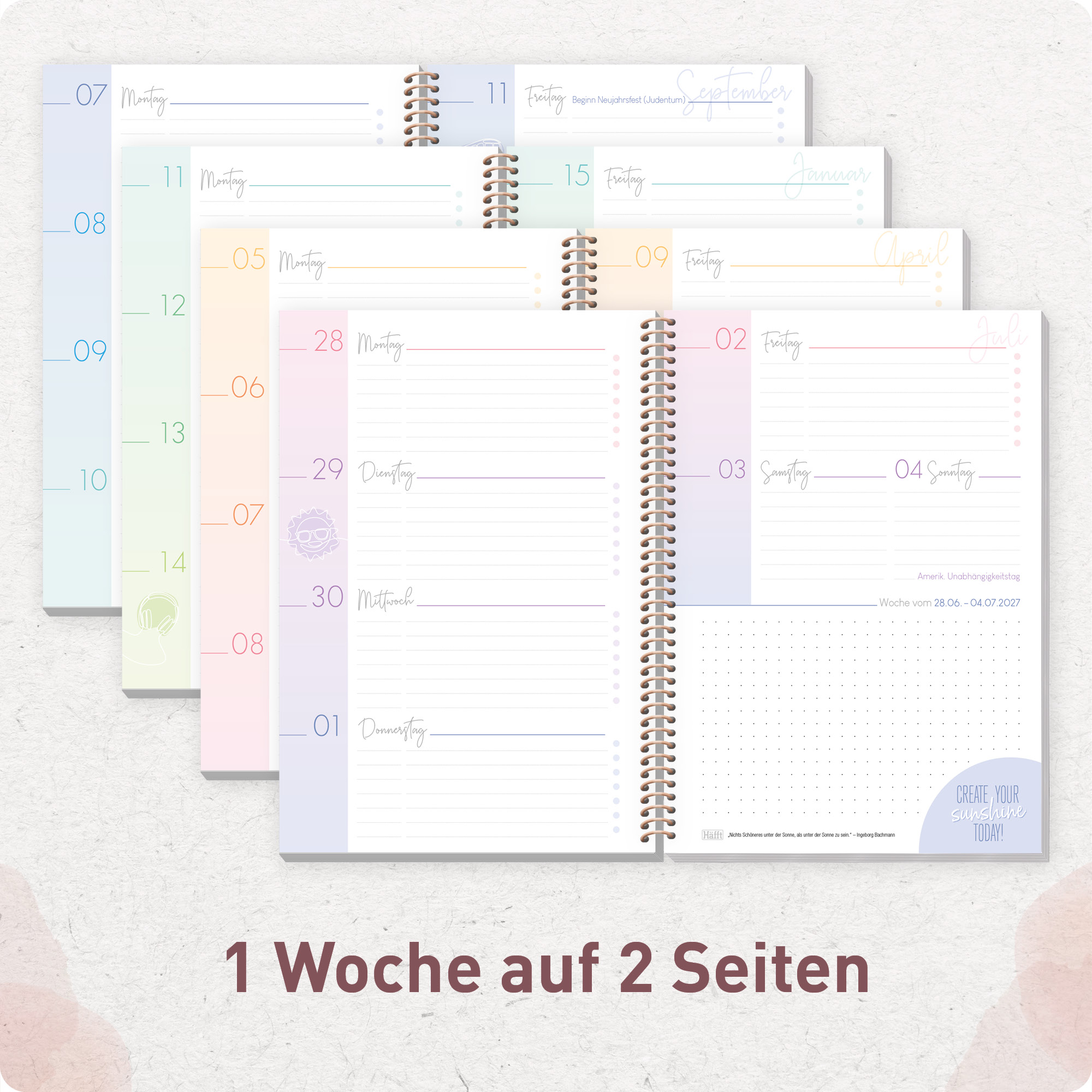 Artikelbild 4 des Artikels “College-Timer Deluxe A5 2026/2027 [Life is beautiful] “