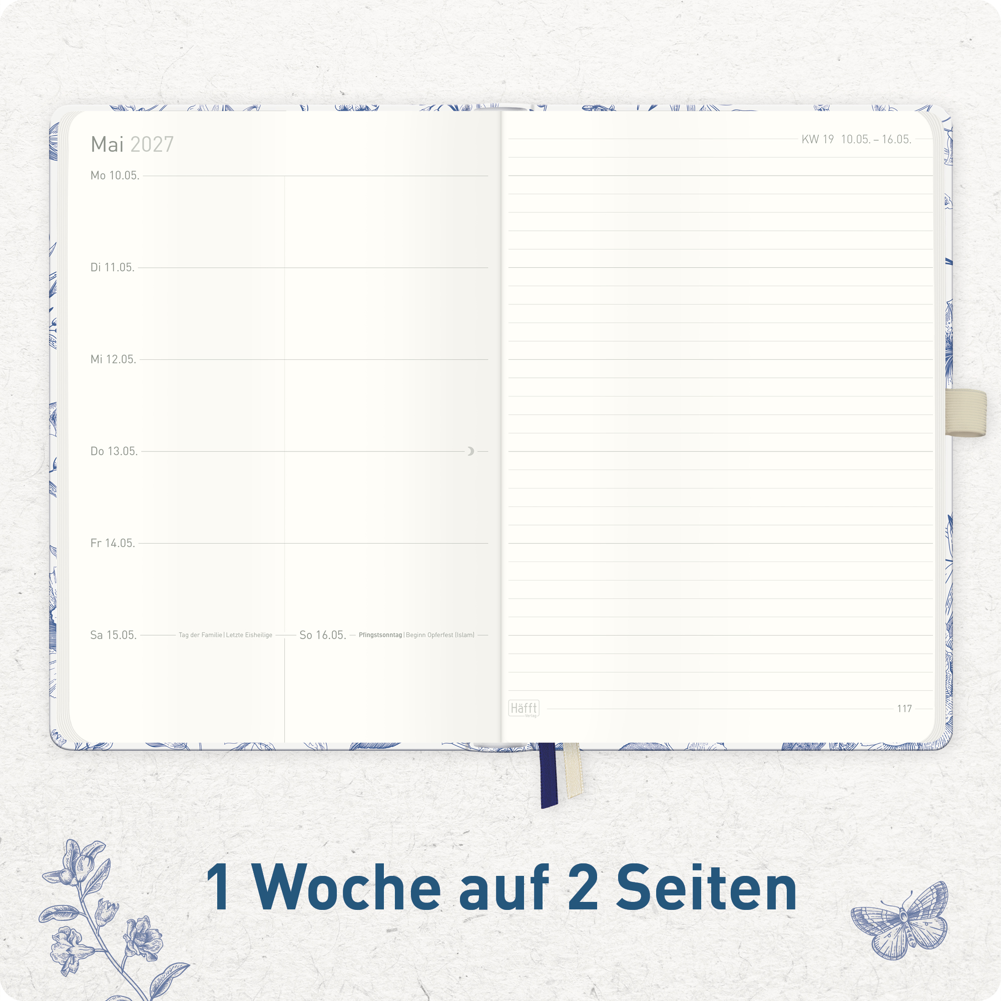 Artikelbild 4 des Artikels “Wochen-Notiz-Kalender 2026/2027 A5 [Fine Style] “