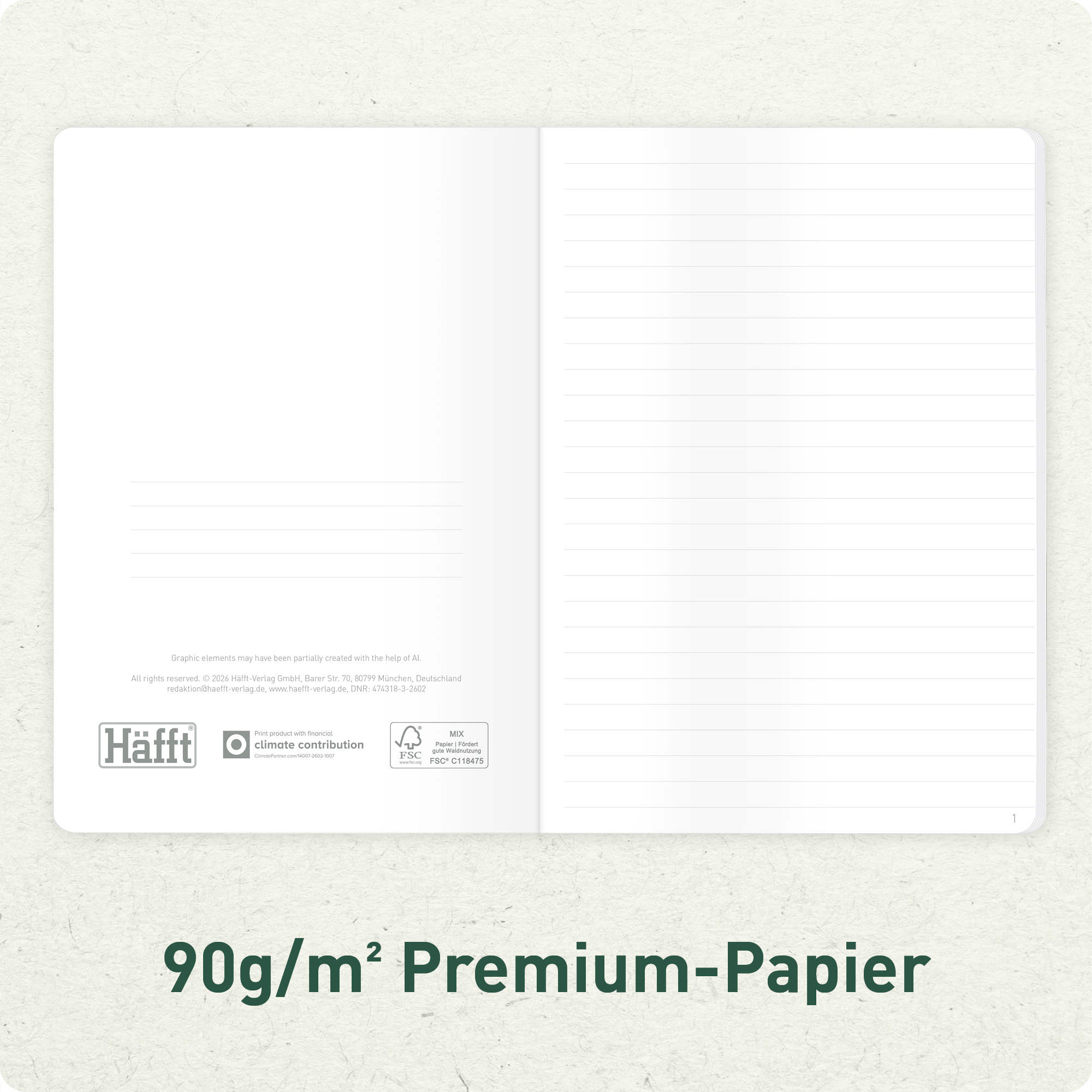 Artikelbild 4 des Artikels “Notizheft A5 liniert [Goal for It!] “