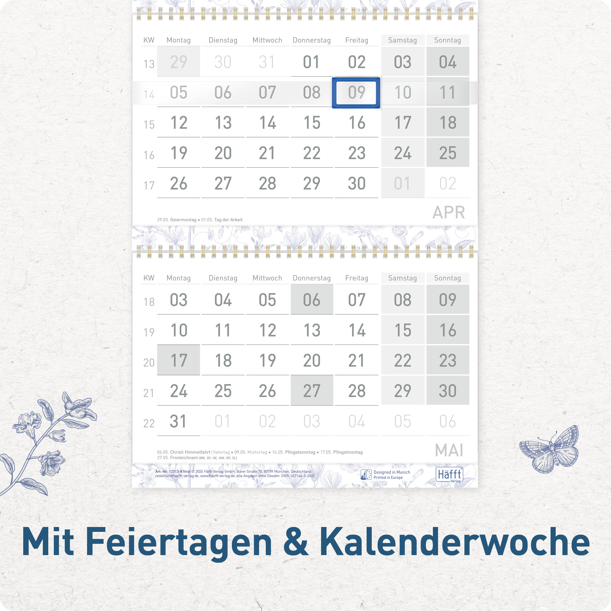 Artikelbild 4 des Artikels “3-Monatskalender 2027 [Fine Style] “