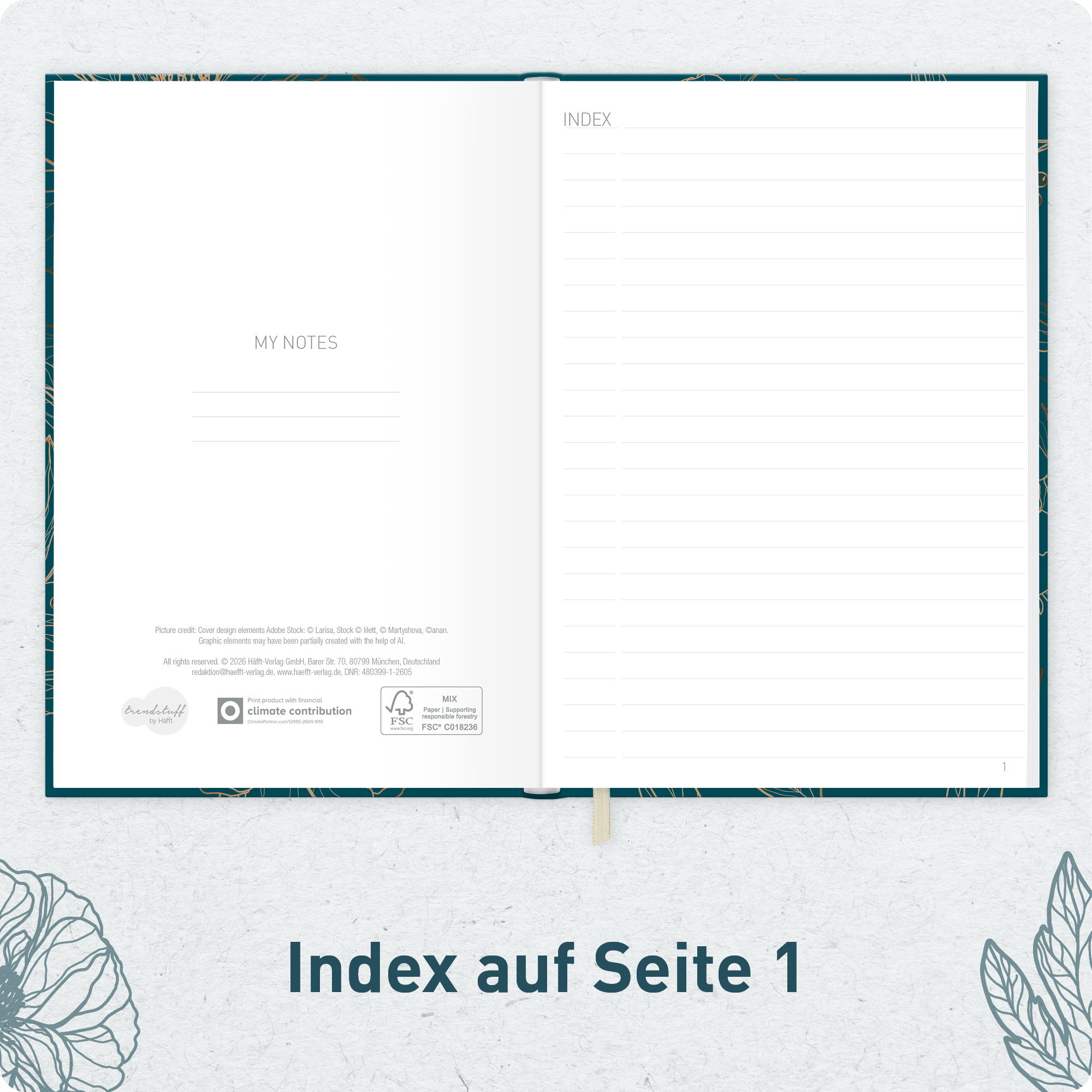 Artikelbild 4 des Artikels “Trendstuff Notizbuch A5 liniert 