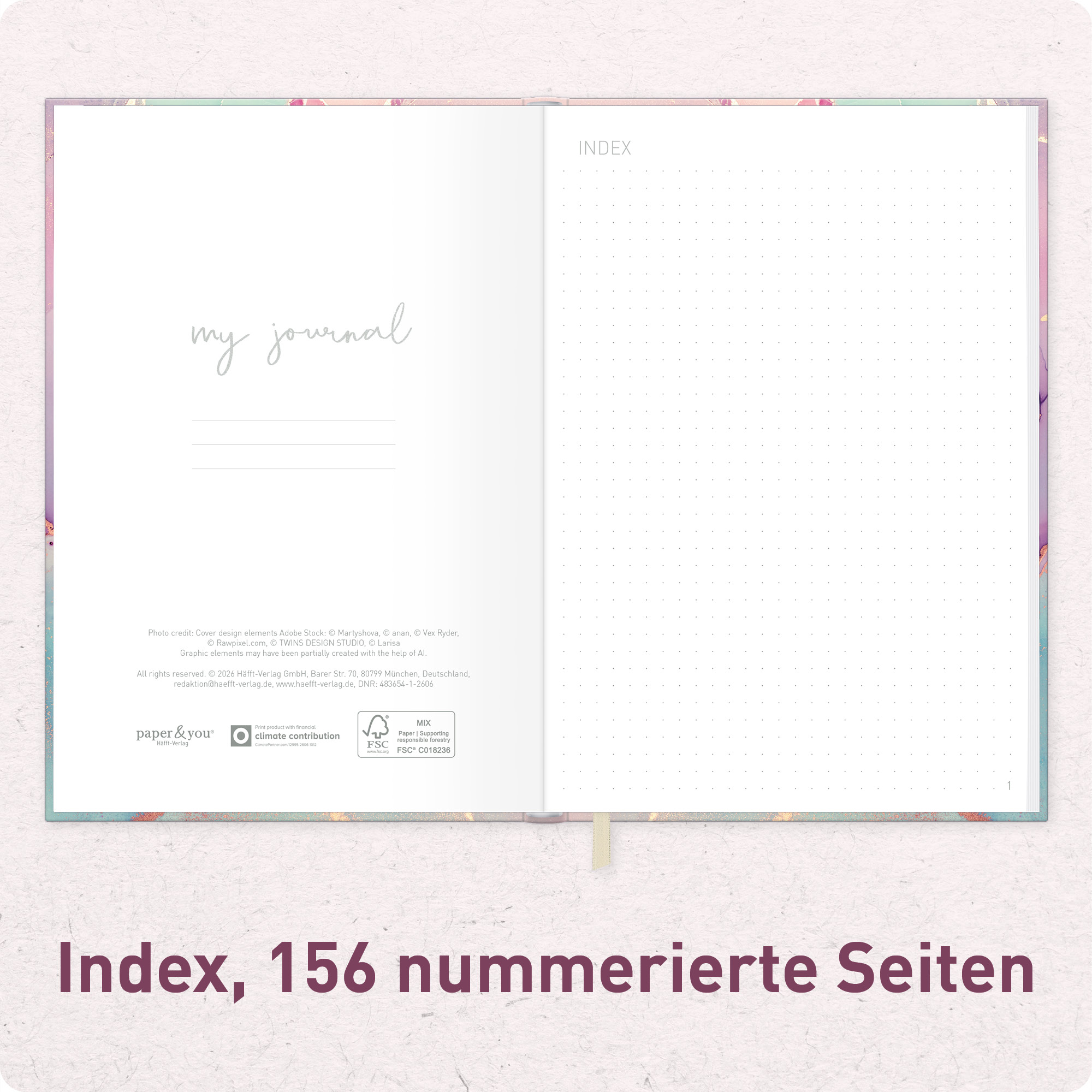 Artikelbild 4 des Artikels “paper&you Journal dotted A5 