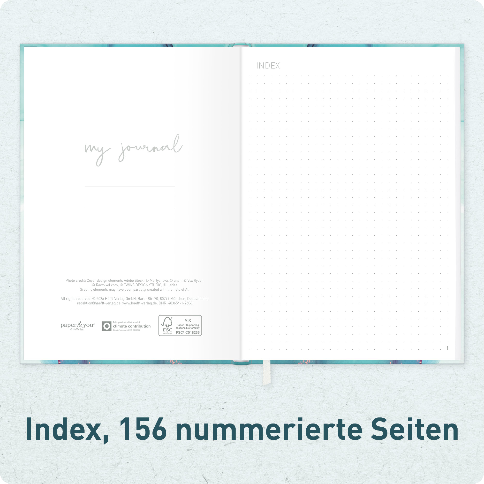 Artikelbild 4 des Artikels “paper&you Journal dotted A5 