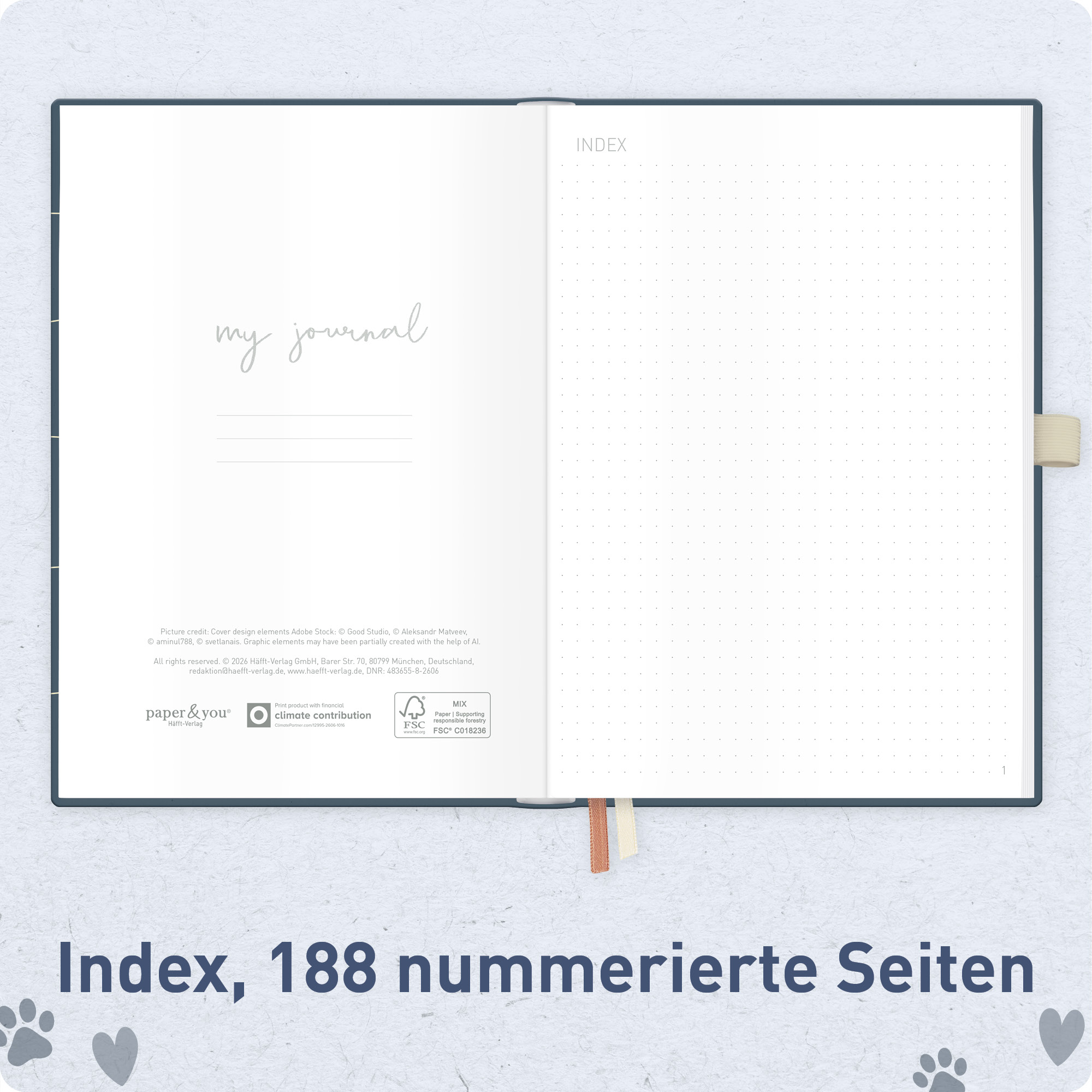 Artikelbild 4 des Artikels “p&y Journal Premium dotted A5 [Pet Life] “
