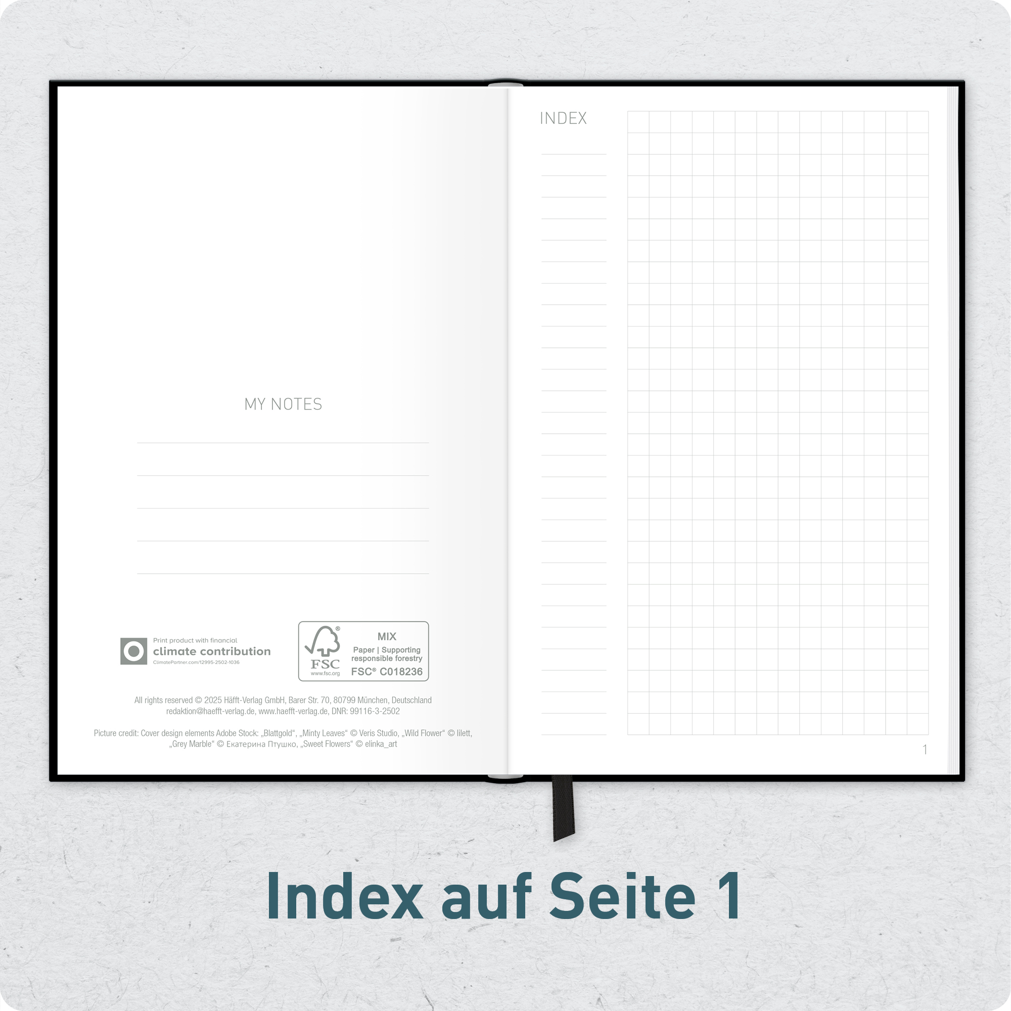 Artikelbild 4 des Artikels “paper&you Notizbuch kariert A6+ 