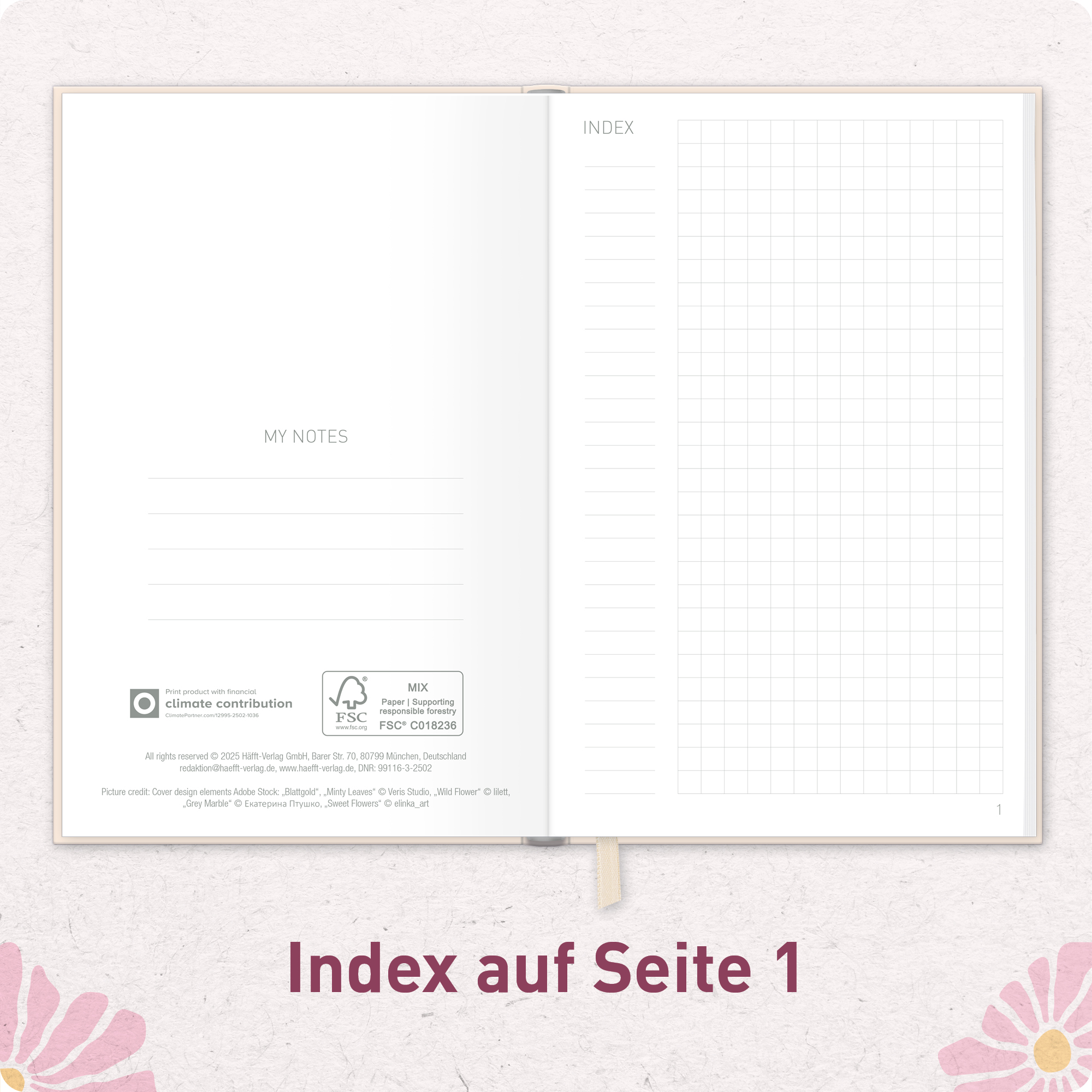 Artikelbild 4 des Artikels “paper&you Notizbuch kariert A6+ 