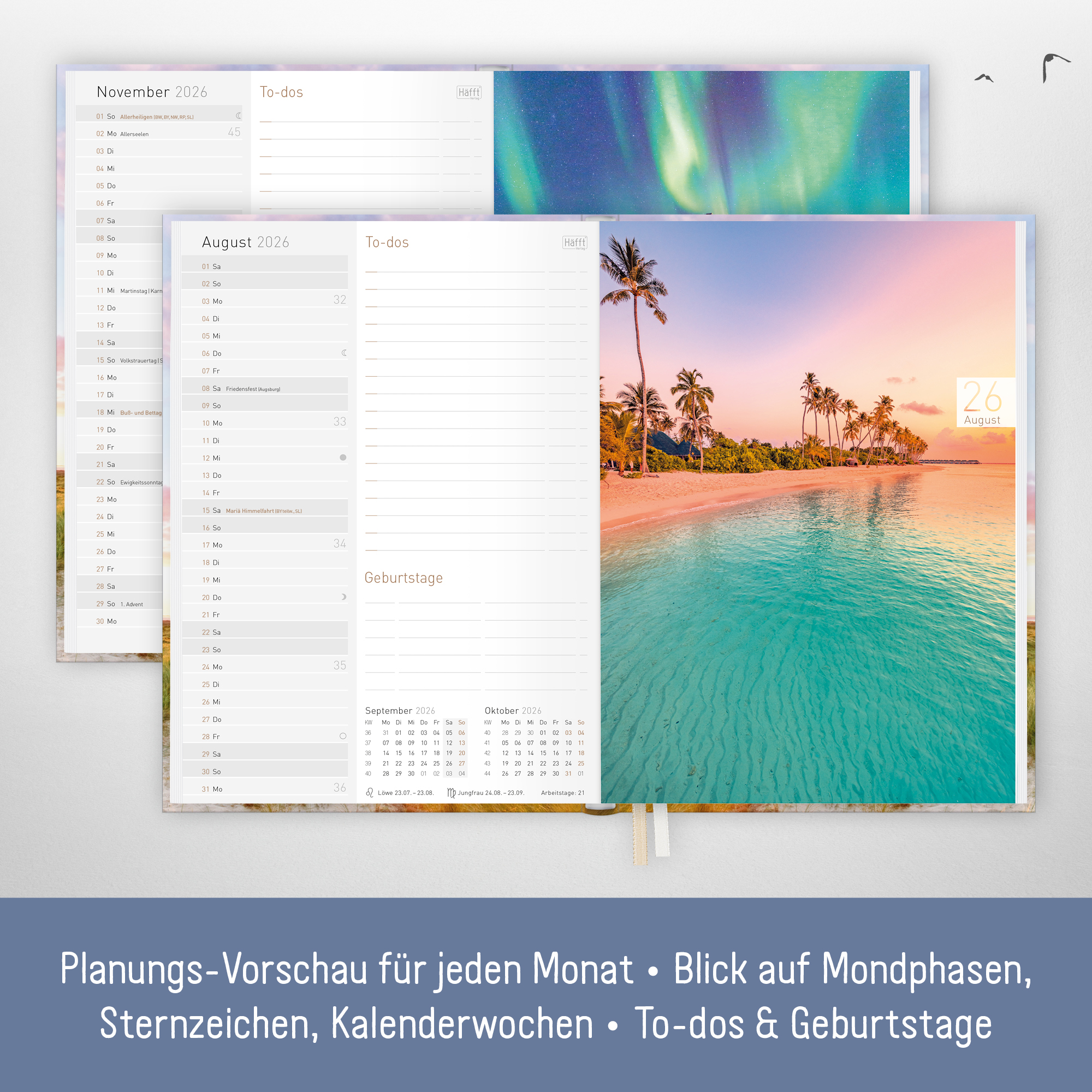 Artikelbild 4 des Artikels “Chäff-Timer Classic A5 2026 [Leuchtturm] “