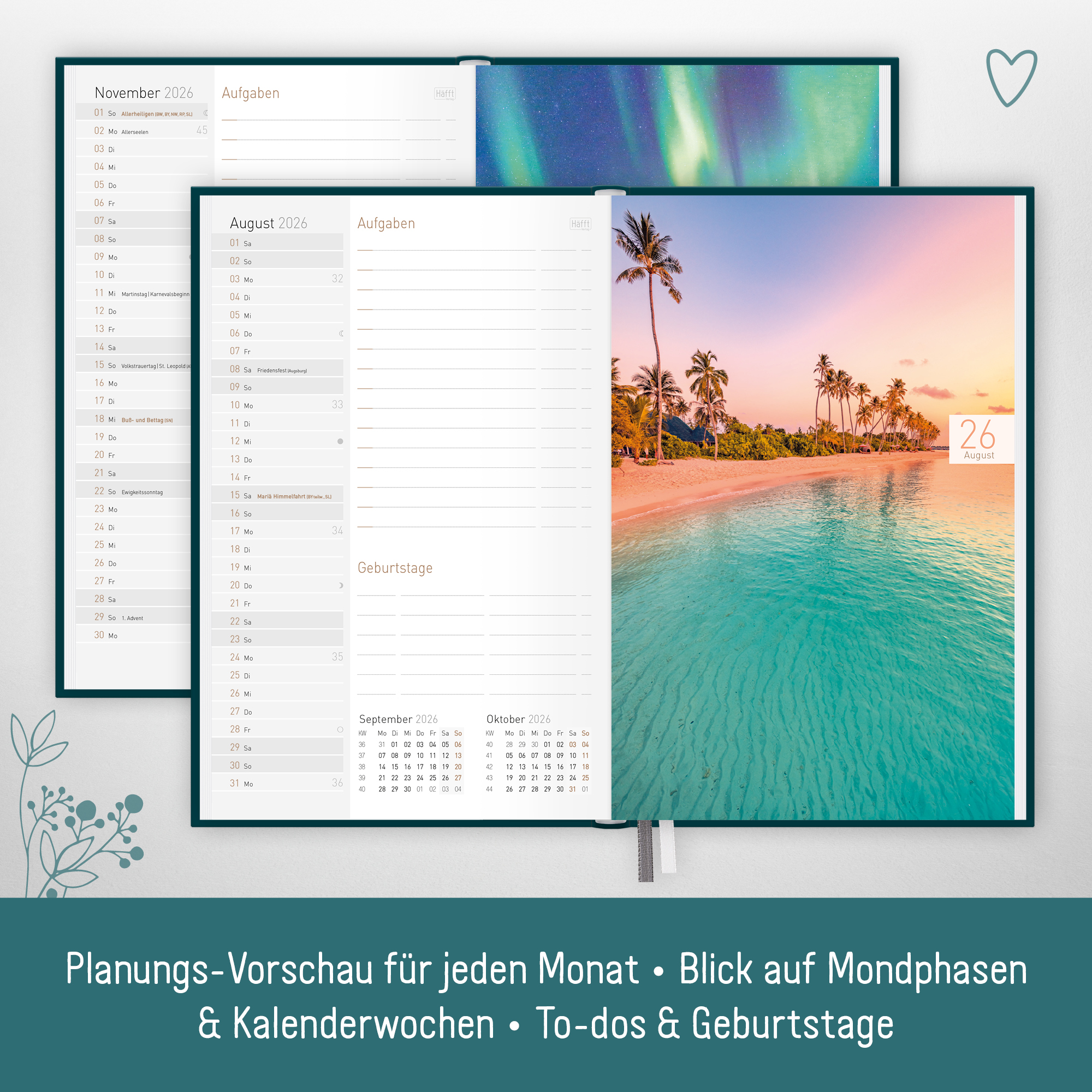 Artikelbild 4 des Artikels “Chäff-Timer Mini A6 2026 [Little Flower] “