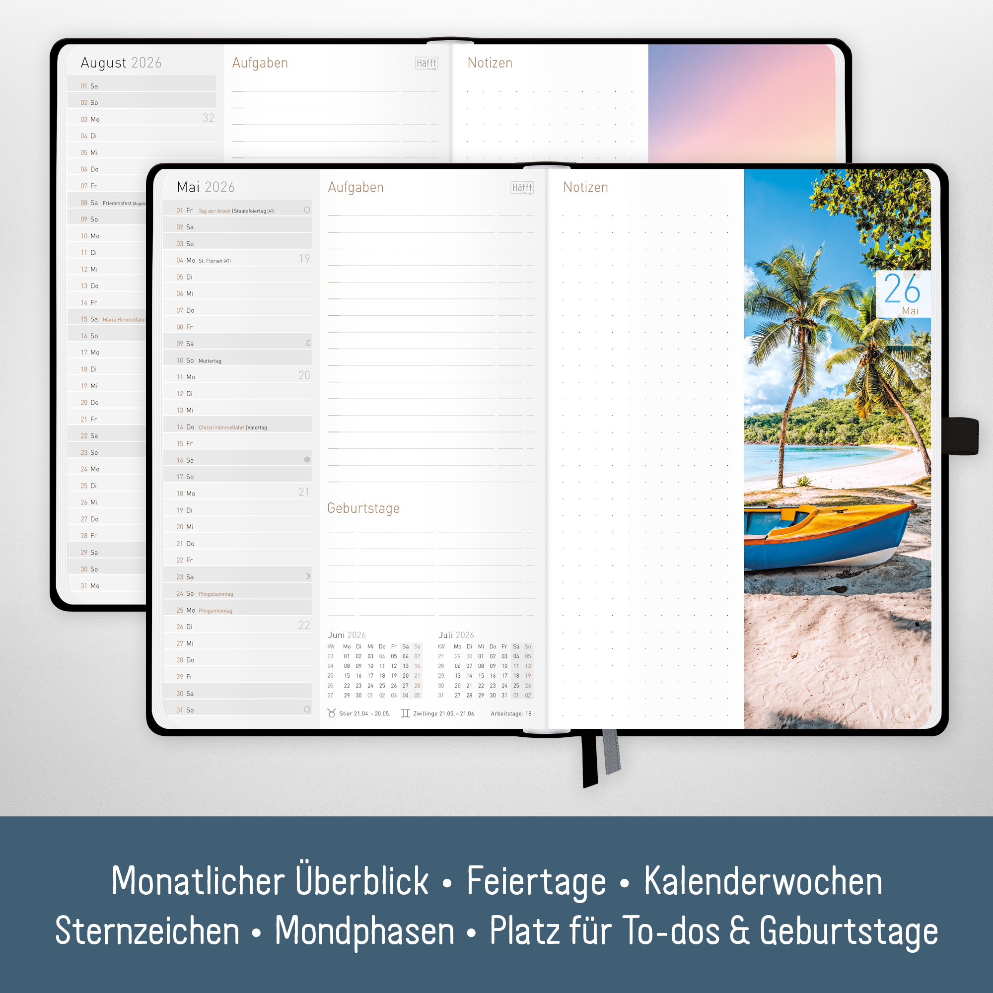 Artikelbild 4 des Artikels “Chäff-Timer Premium A5 2026 [Schwarz] “