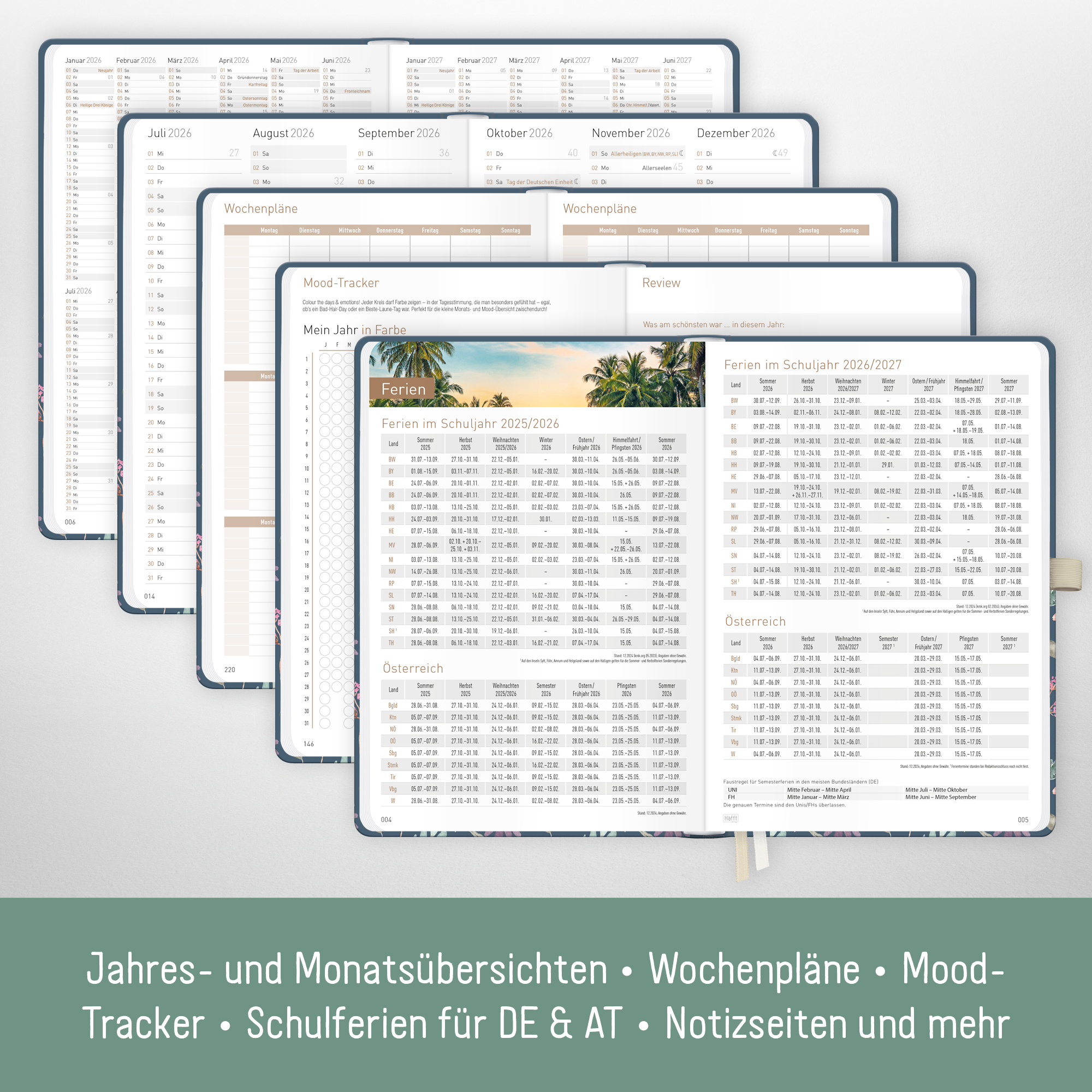 Artikelbild 5 des Artikels “Chäff-Timer Premium A5 2026 [Flying Flowers] “