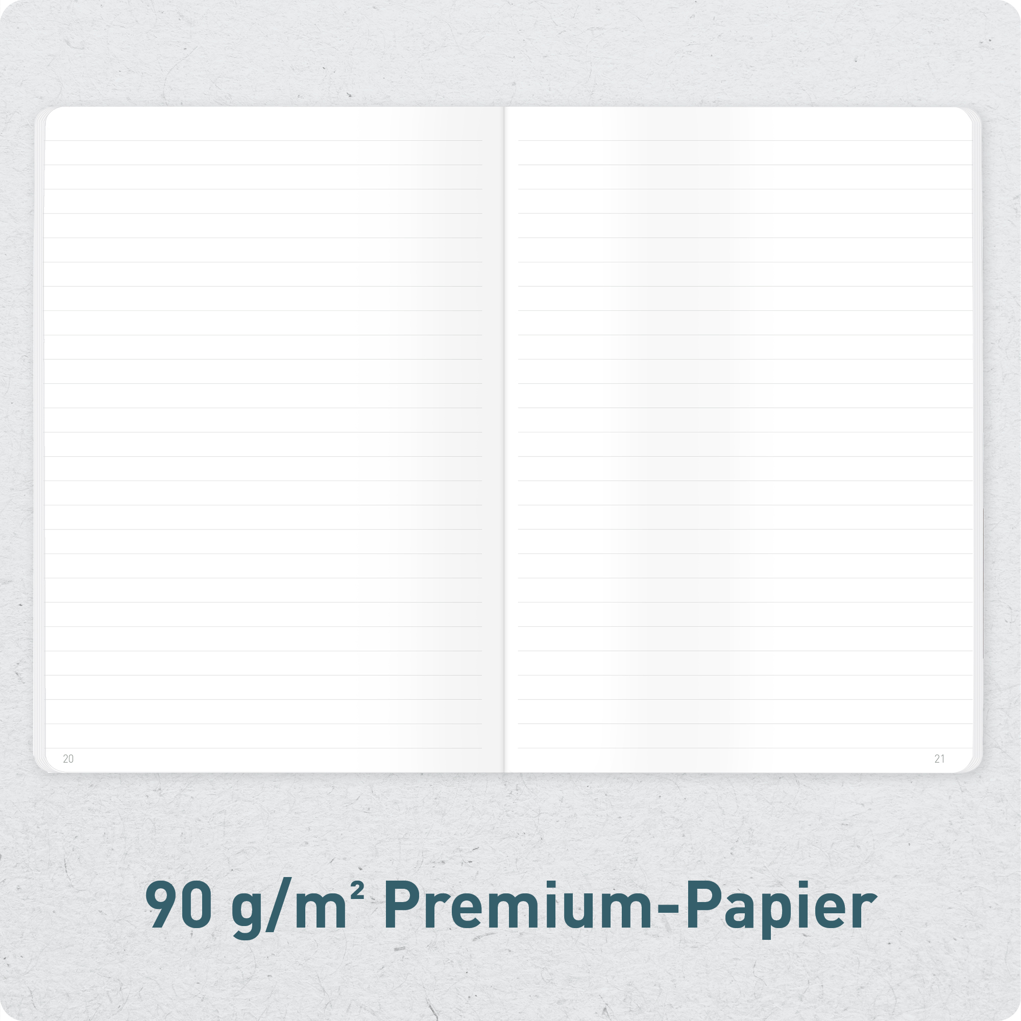 Artikelbild 5 des Artikels “paper&you Notizheft Classic liniert A5 [Black Edition] “