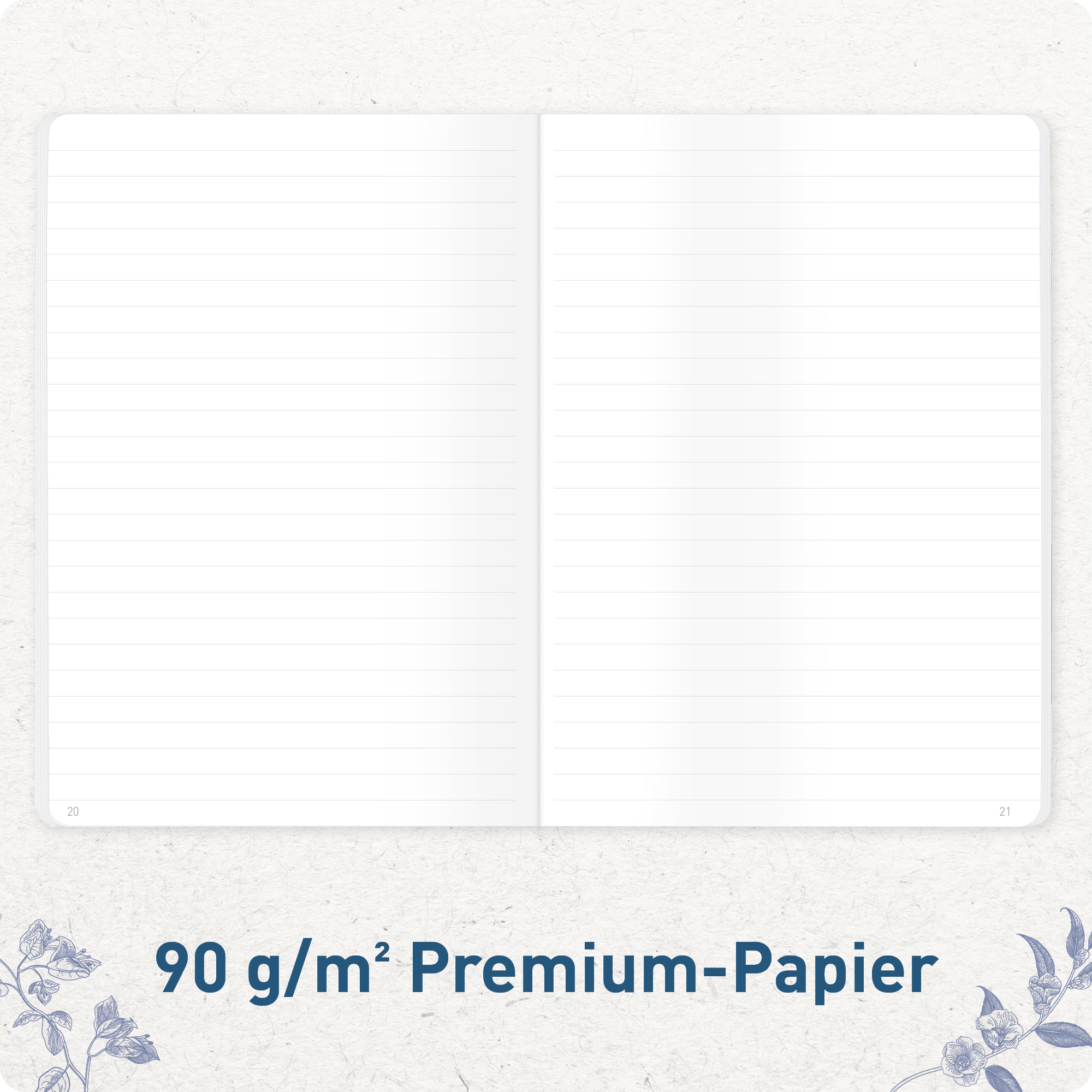 Artikelbild 5 des Artikels “paper&you Notizheft Classic liniert A5 [Fine Style] “