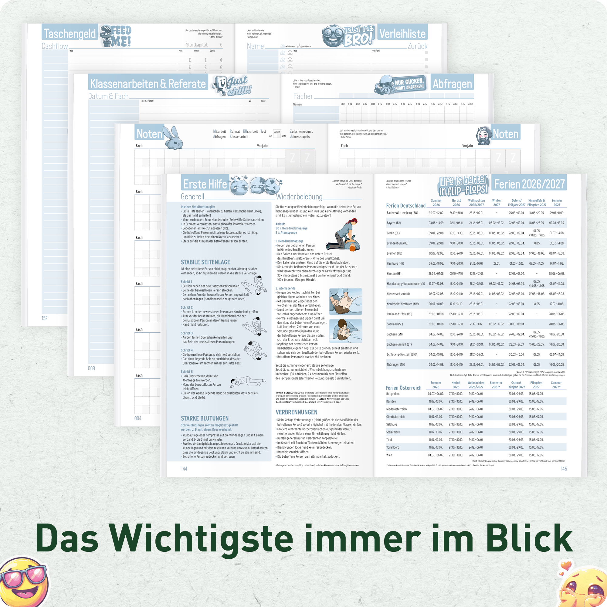 Artikelbild 5 des Artikels “Häfft Planer A5 2026/2027 [Let’s Goal] “