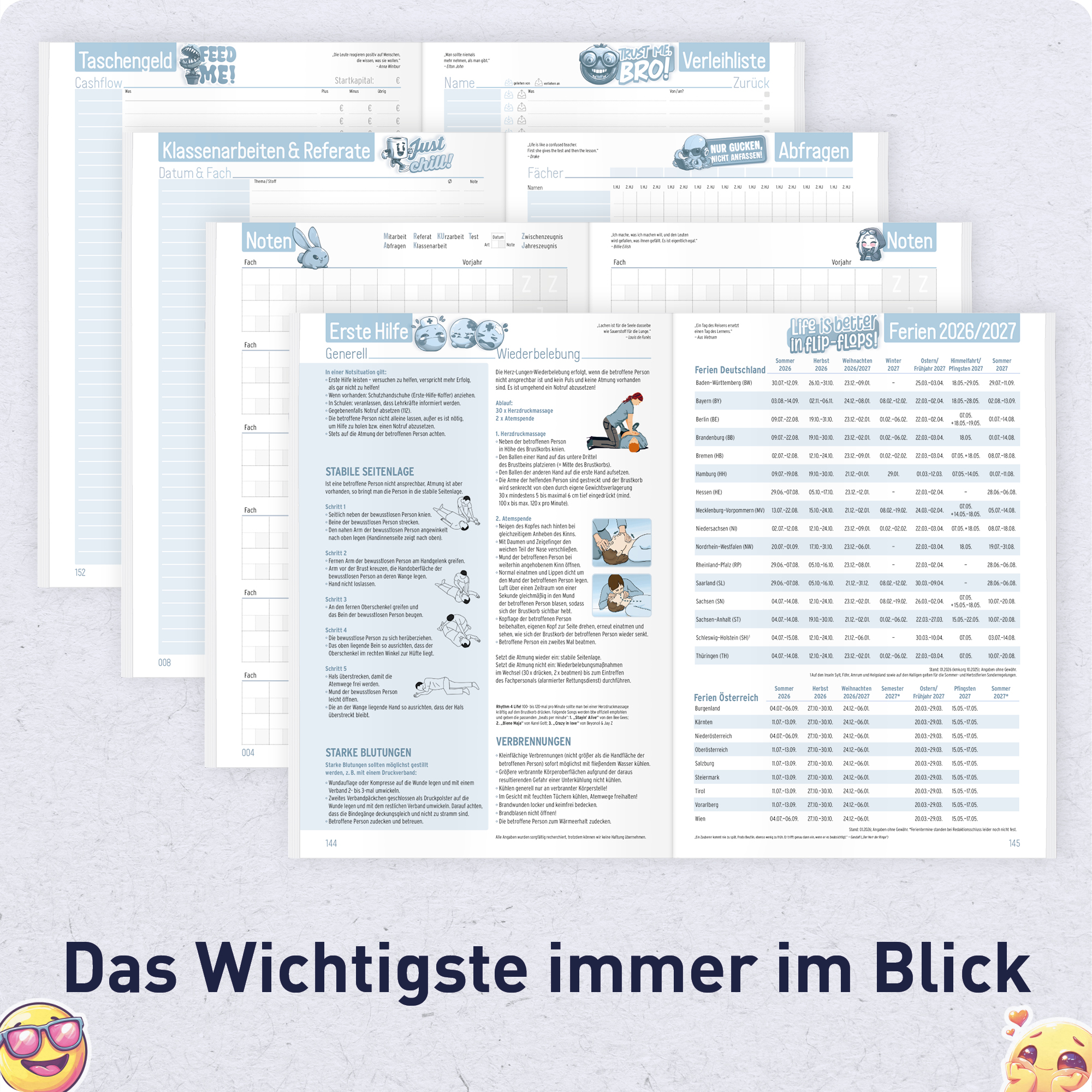 Artikelbild 5 des Artikels “Häfft Planer A5 2026/2027 [Level Up] “