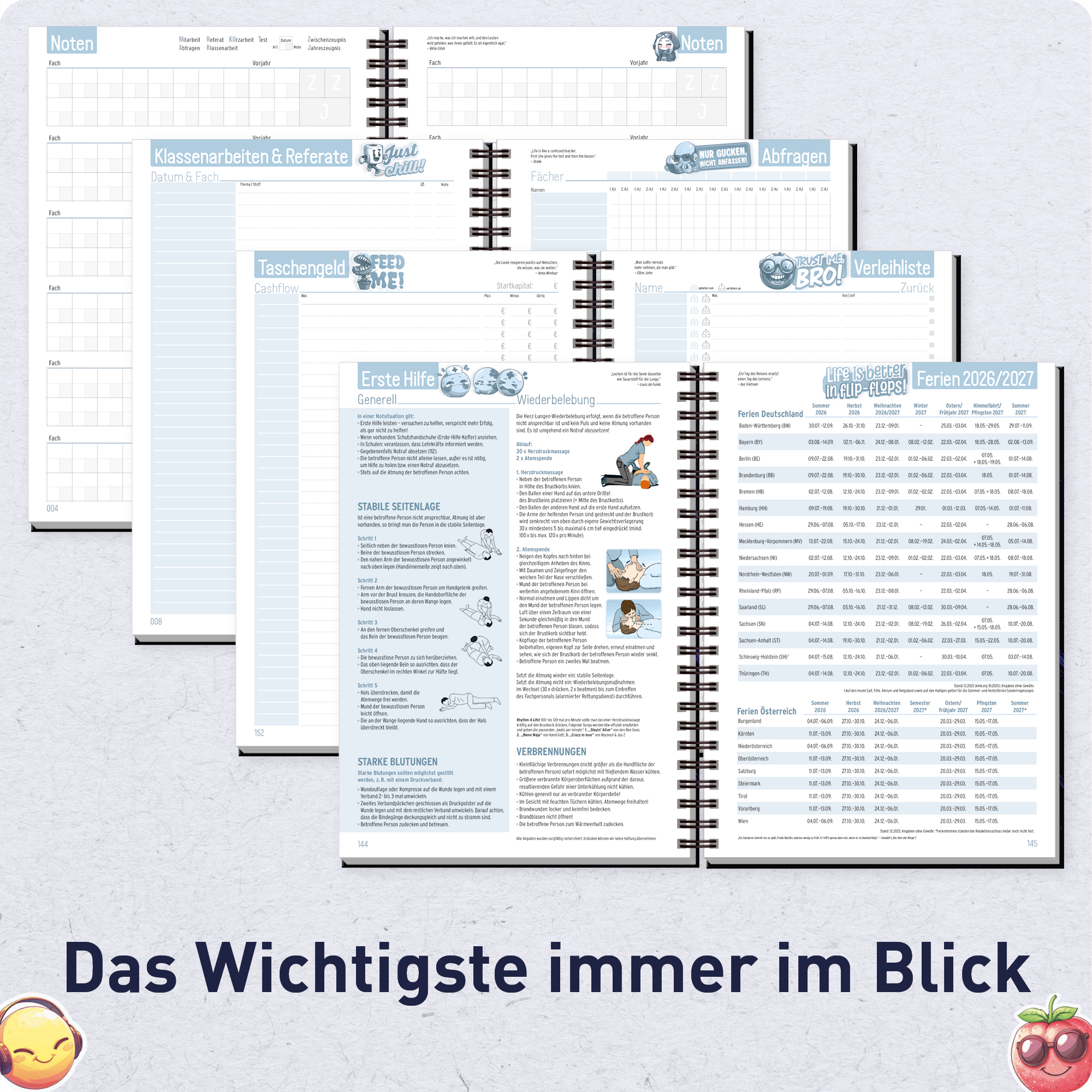 Artikelbild 5 des Artikels “Häfft Planer Premium A5 2026/2027 [Level Up] “