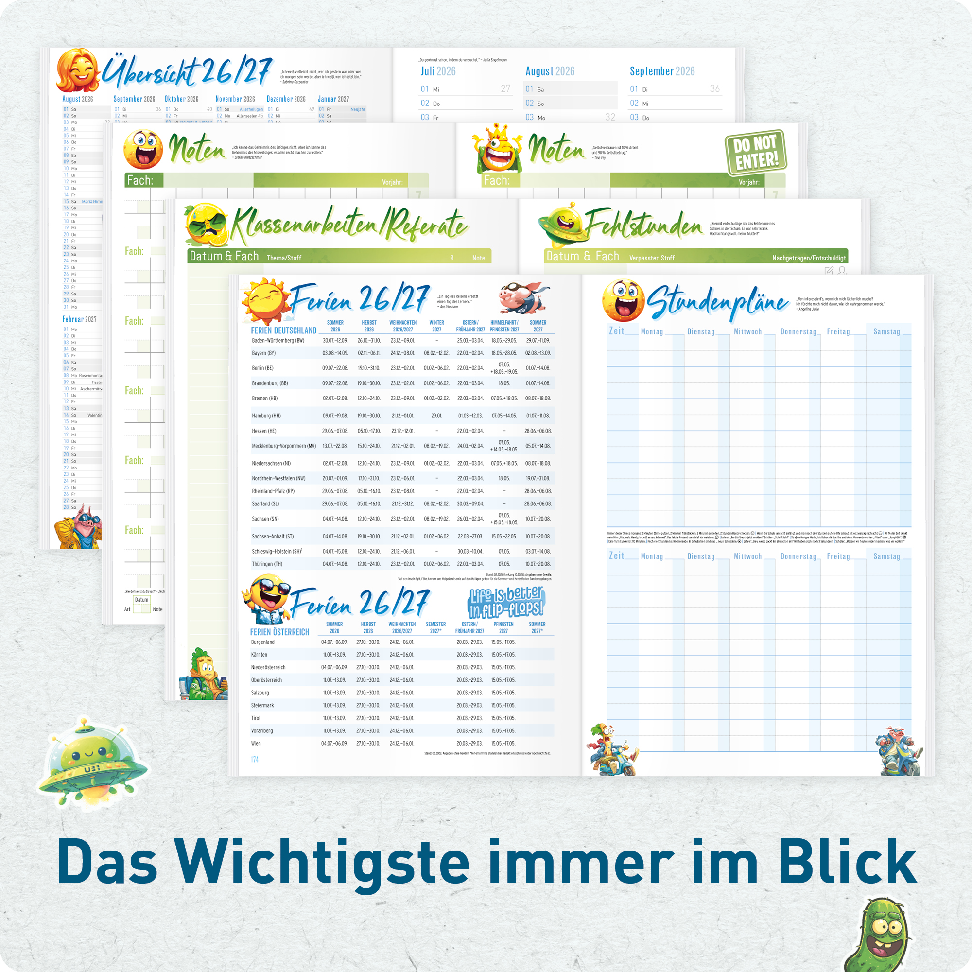 Artikelbild 5 des Artikels “Häfft Original Hausaufgabenheft A5 2026/2027 [Echt jetzt] “