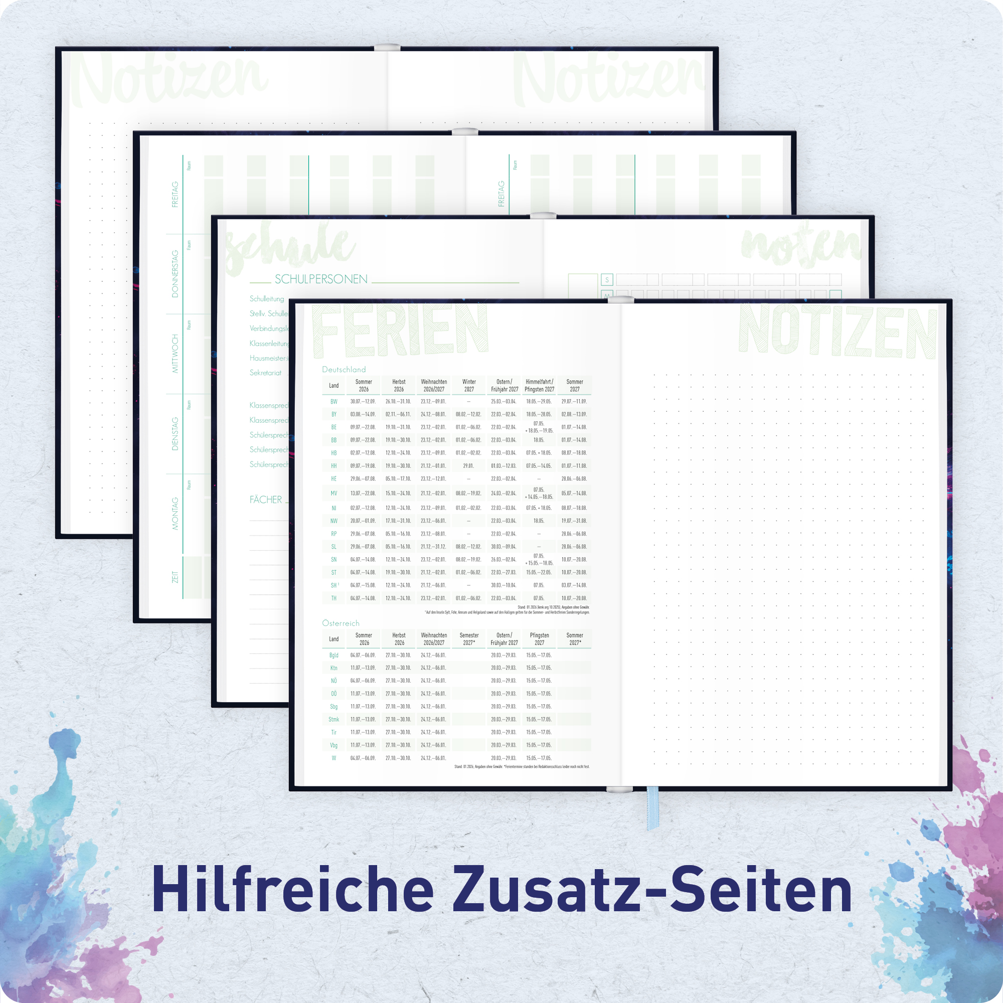 Artikelbild 5 des Artikels “Schulstuff Schüler:innen-Timer A5 2026/2027 [Game on] “