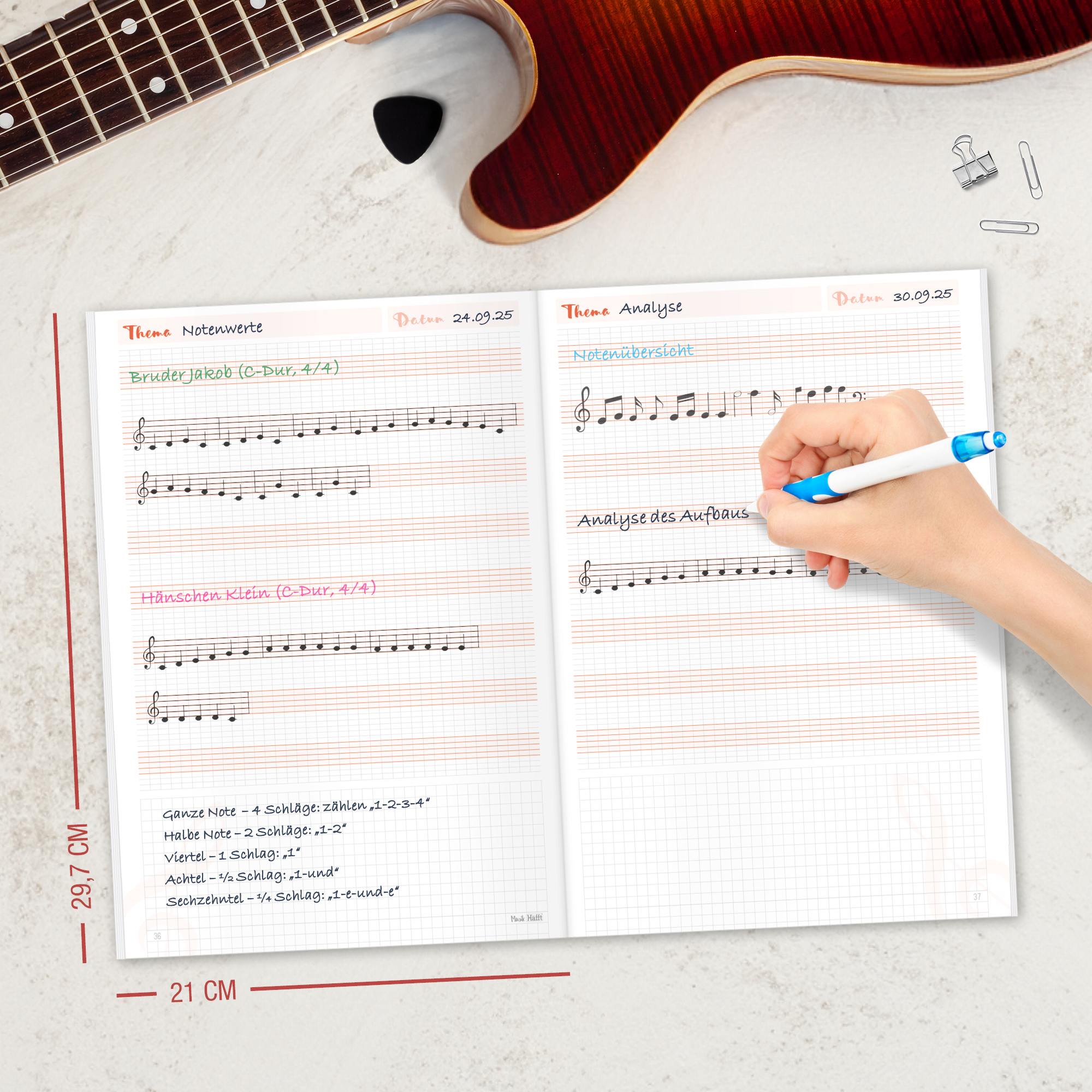 Artikelbild 5 des Artikels “Musik-Häfft Noten DIN A4 “