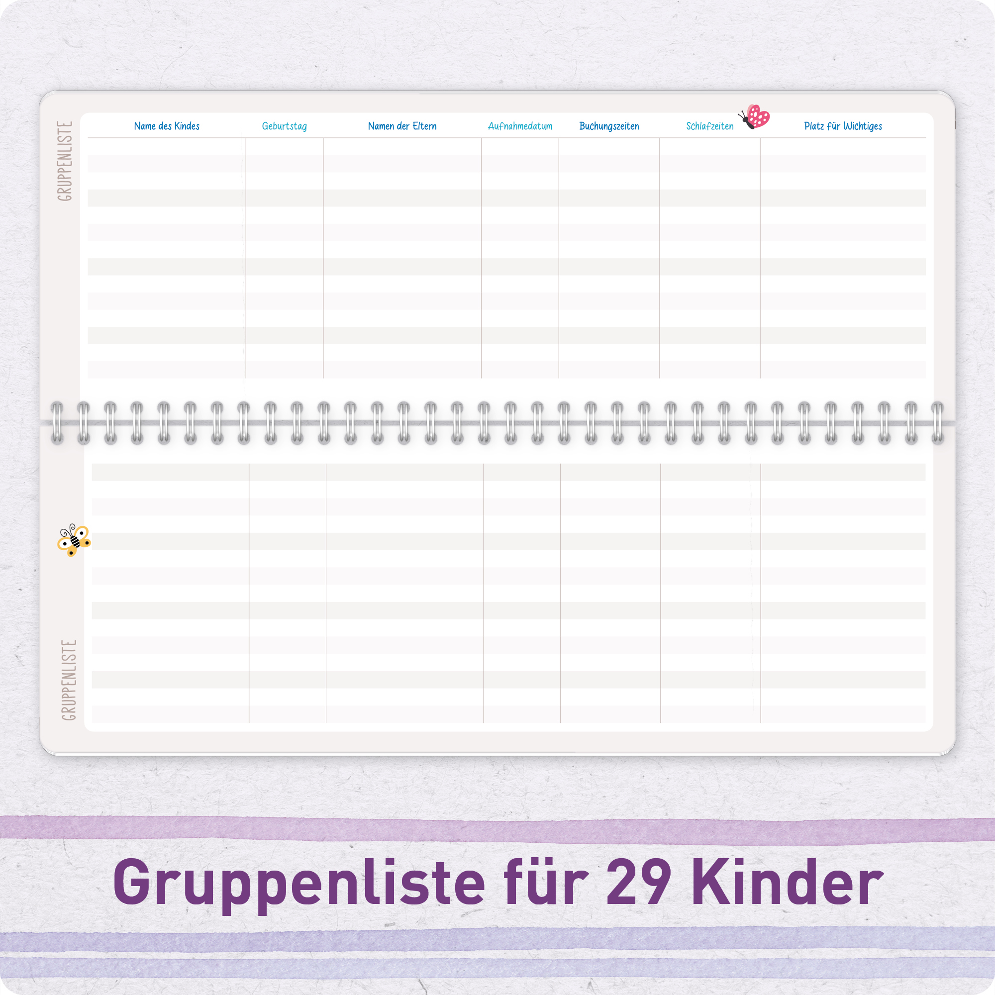 Artikelbild 5 des Artikels “Tischkalender Erzieher 26/27 [Color Stripes] “